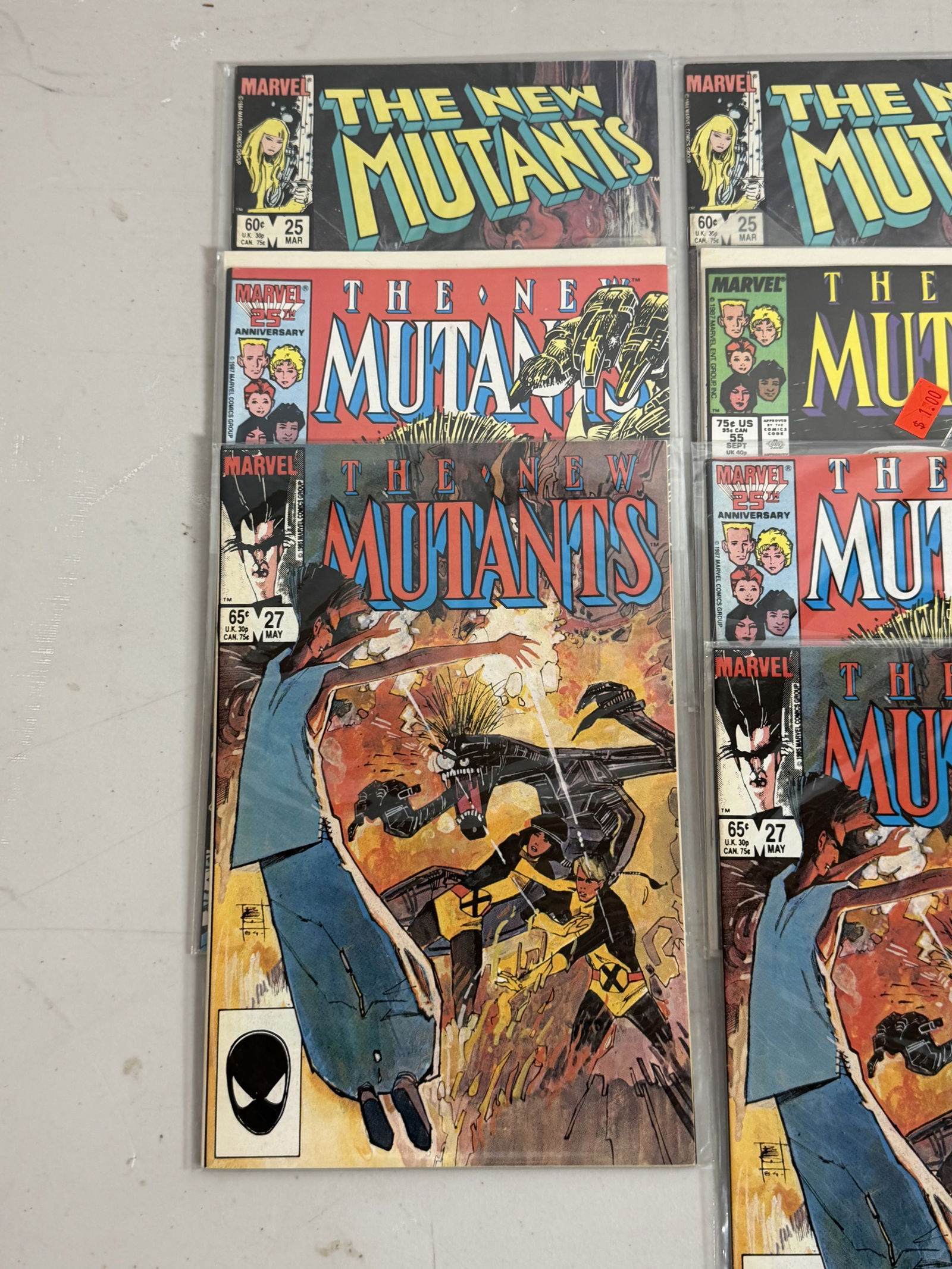 Marvel New Mutants Comic Books Lot #2 (Assorted Issues) - 3