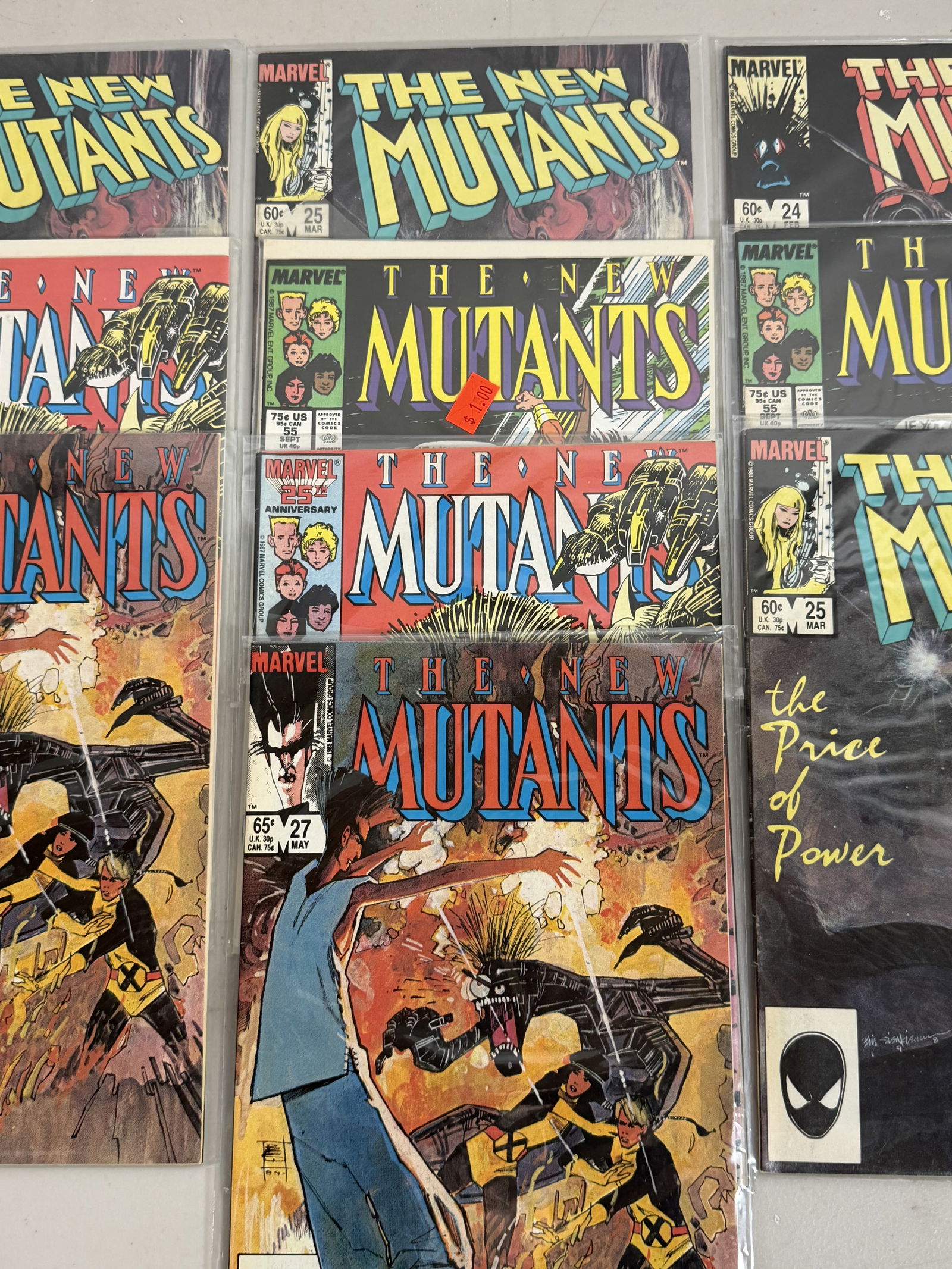 Marvel New Mutants Comic Books Lot #2 (Assorted Issues) - 4