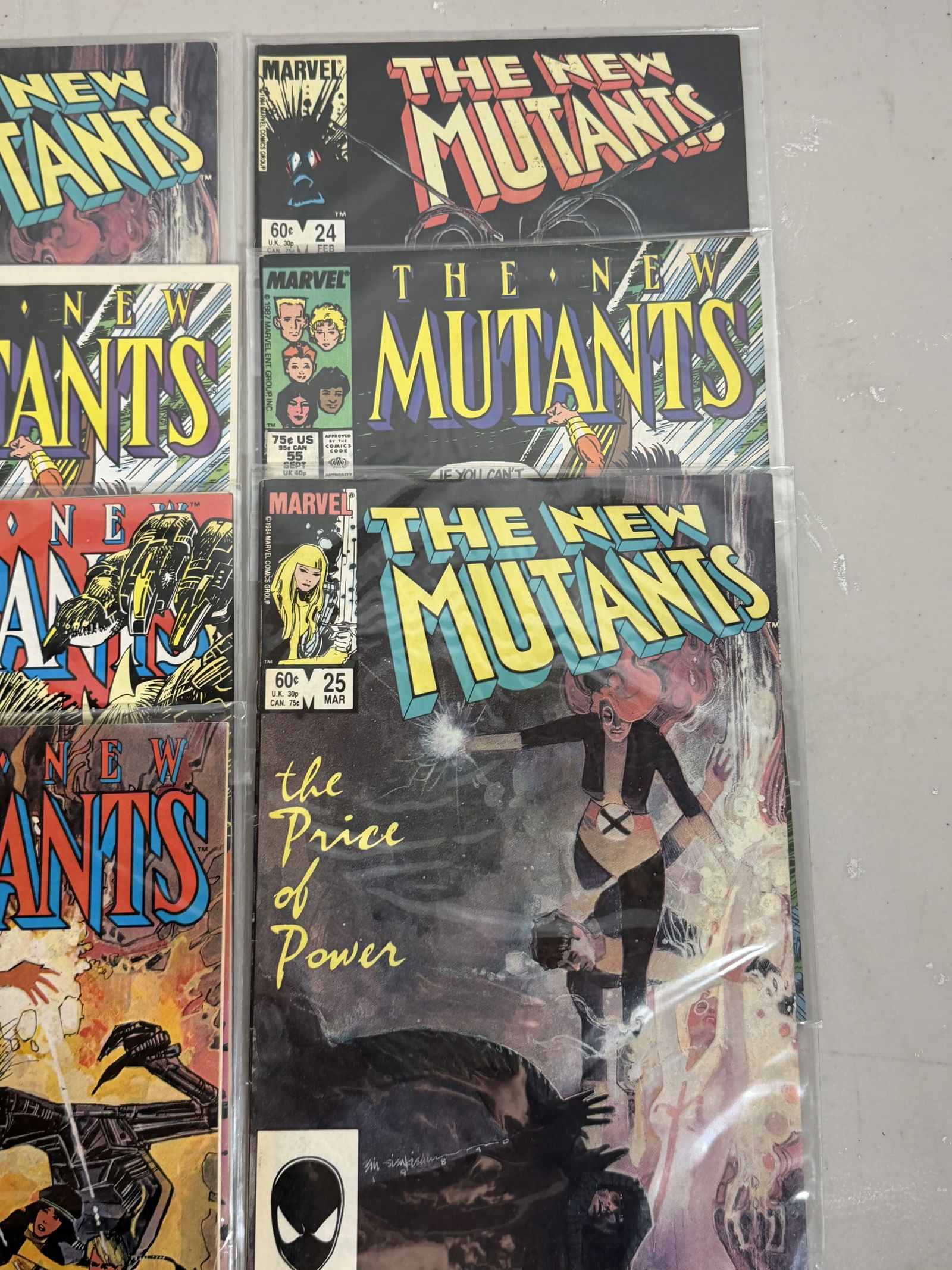 Marvel New Mutants Comic Books Lot #2 (Assorted Issues) - 5