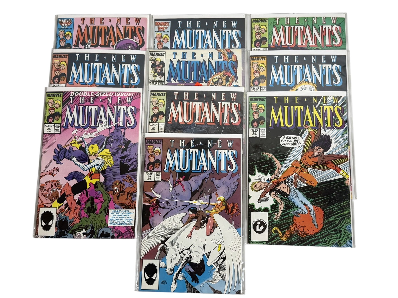 Marvel New Mutants Comic Books Lot #3 (Key Issues Included) (1 of 5)