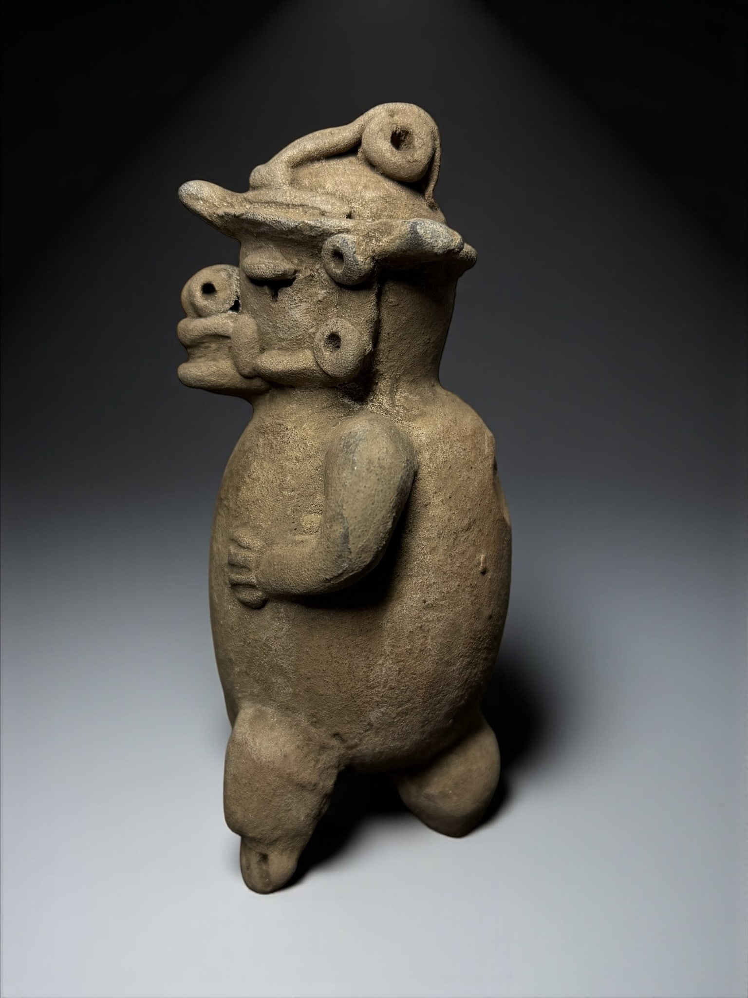Pre-Columbian Pottery Figurine (1 of 9)