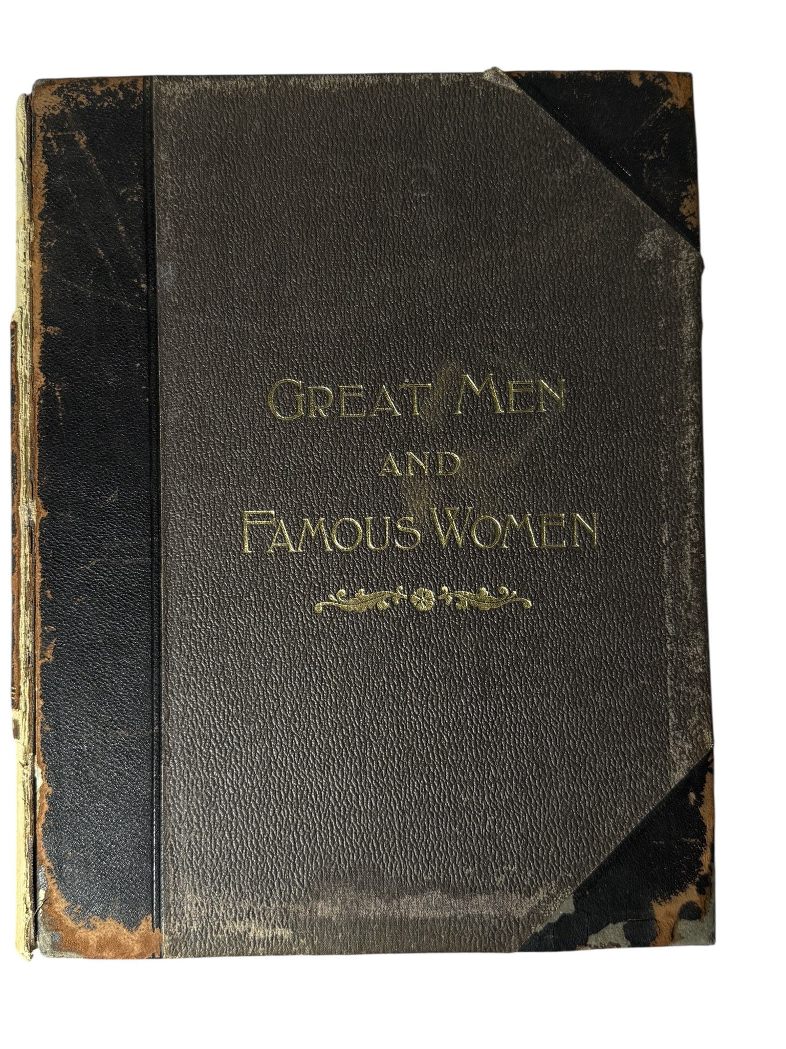 Antique Book Great Men and Famous Women (1 of 11)
