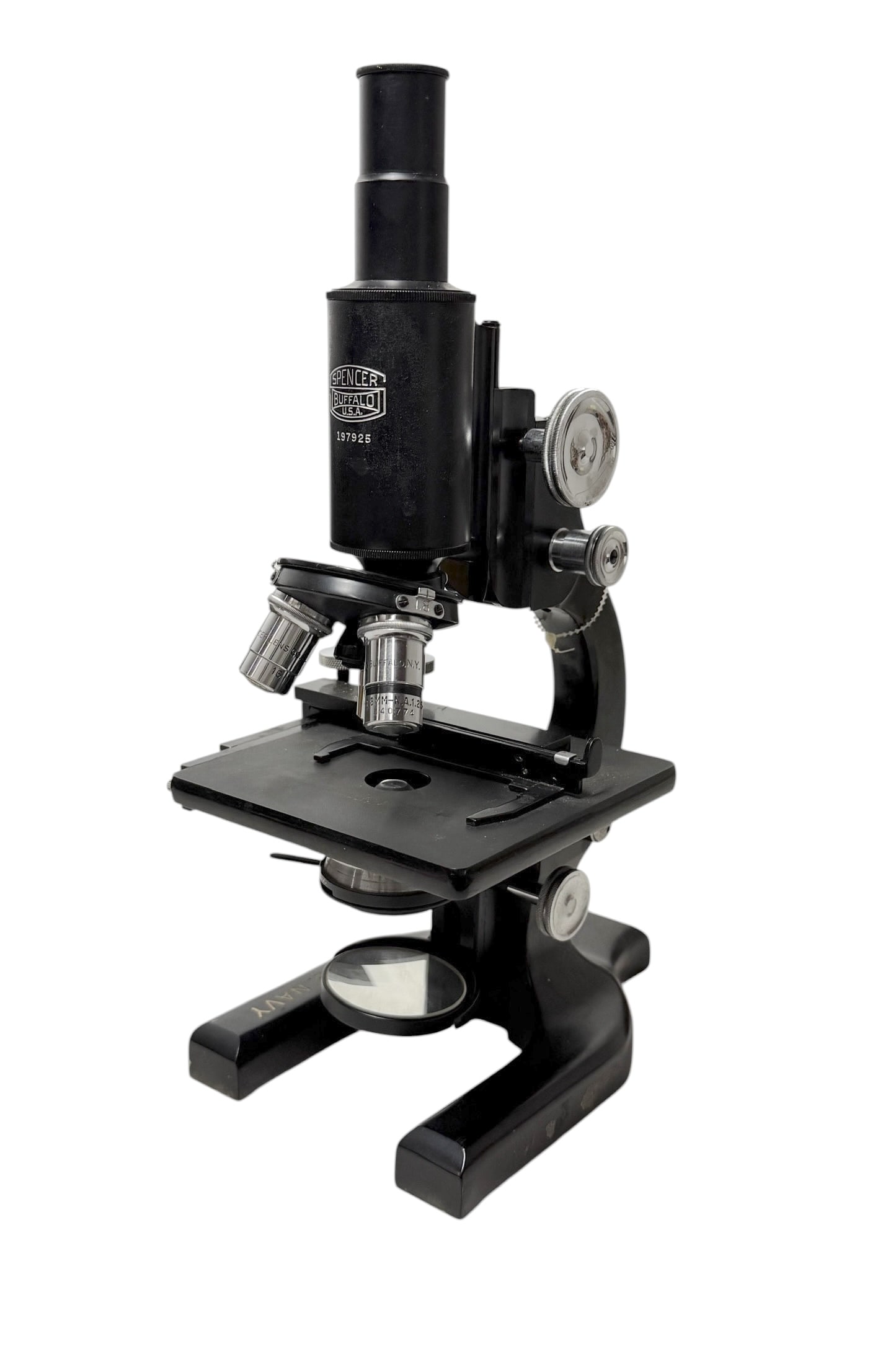 Vintage Spencer Buffalo USA Microscope: Vintage Spencer Buffalo USA Microscope