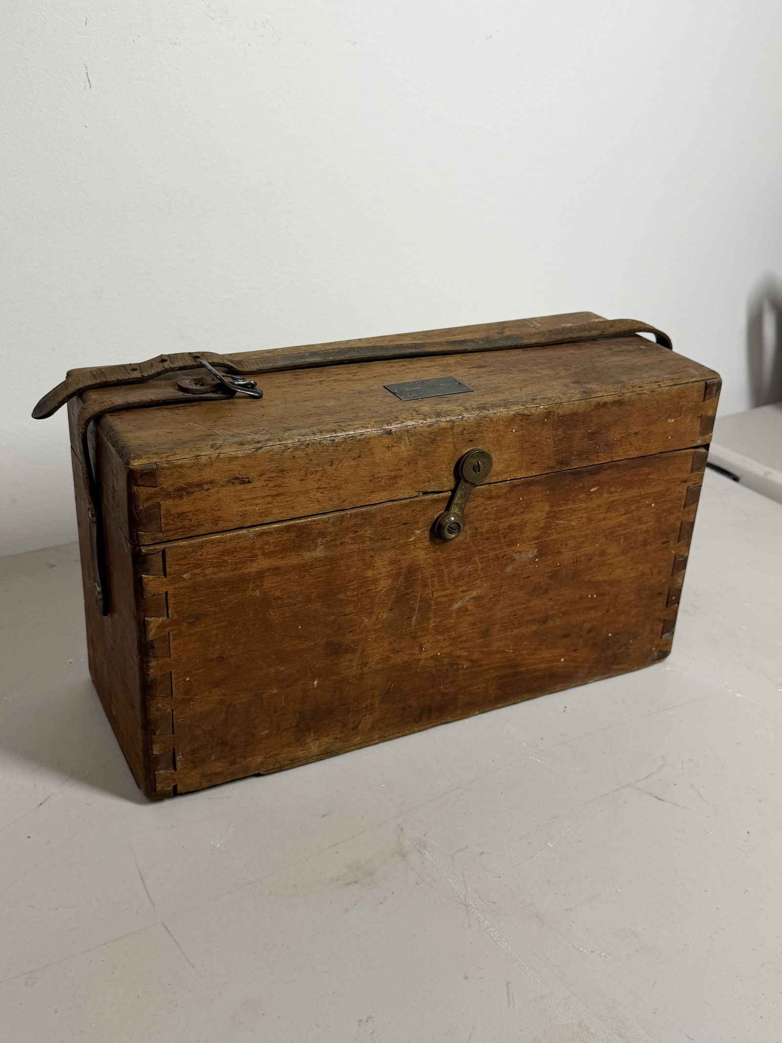 Antique Brass Microscope - 6