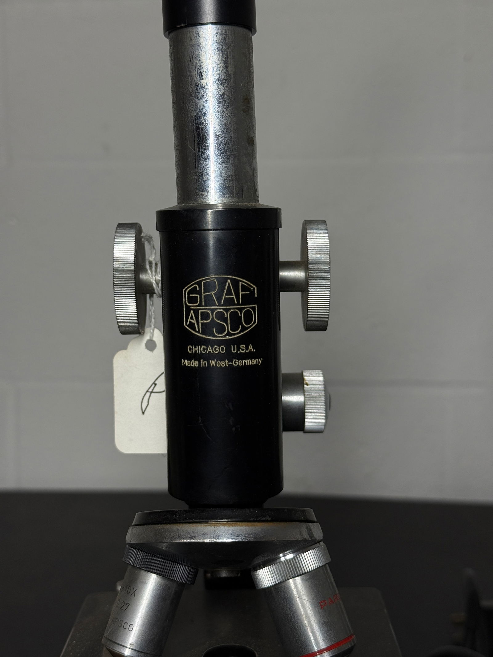 Graf-Apsco Microscope Made in West Germany - 2