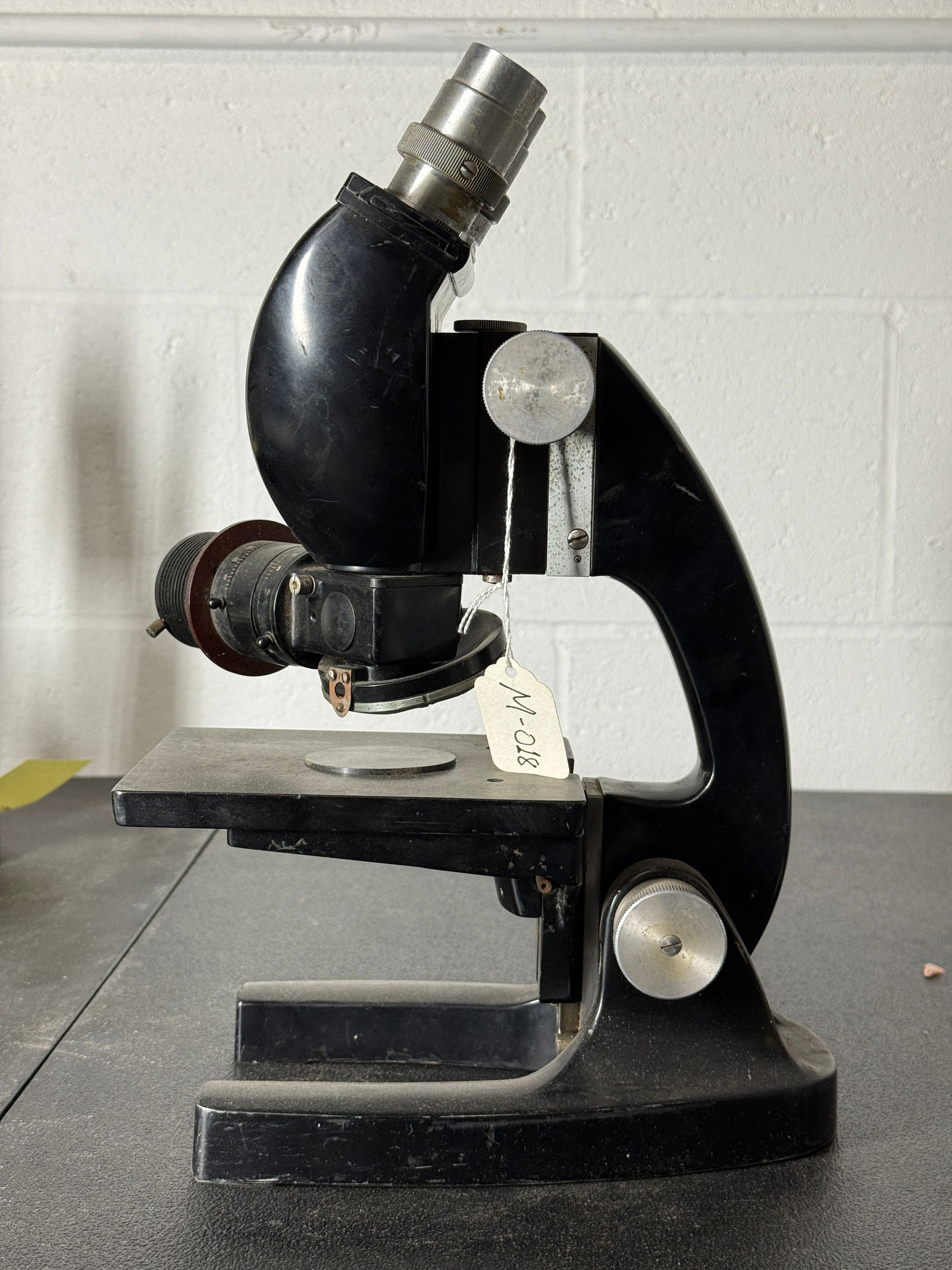 Vintage Binocular Research Microscope - 3