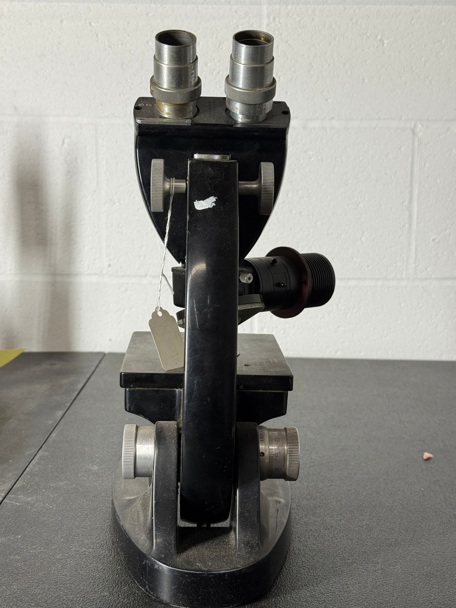 Vintage Binocular Research Microscope - 4