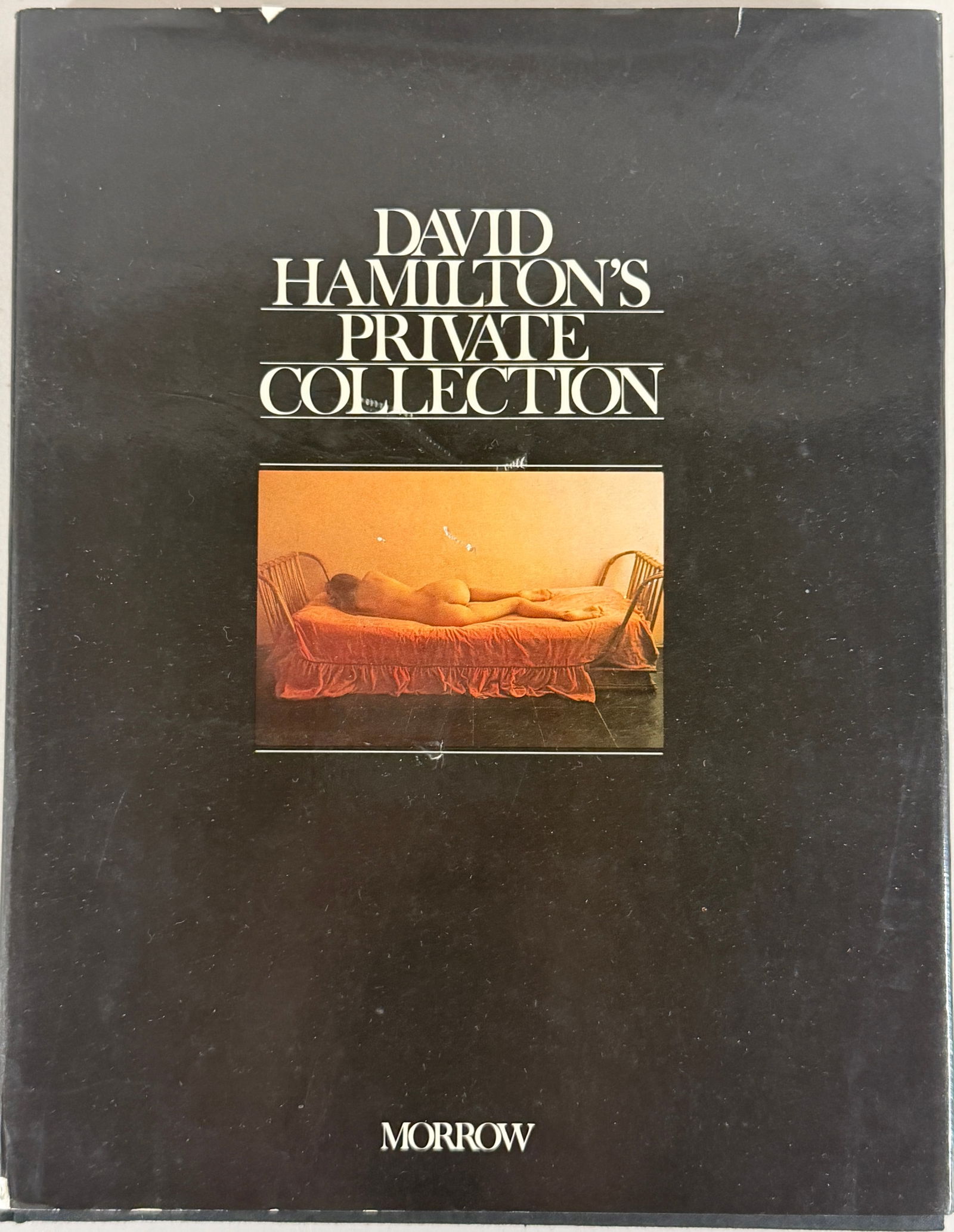 David Hamilton's Private Collection Hardcover Photography Book, Published by William Morrow & Comp: This collectible hardcover photography book, “David Hamilton's Private Collection,” presents a selection of works by the renowned photographer David Hamilton. Known for his distinctive soft-fo