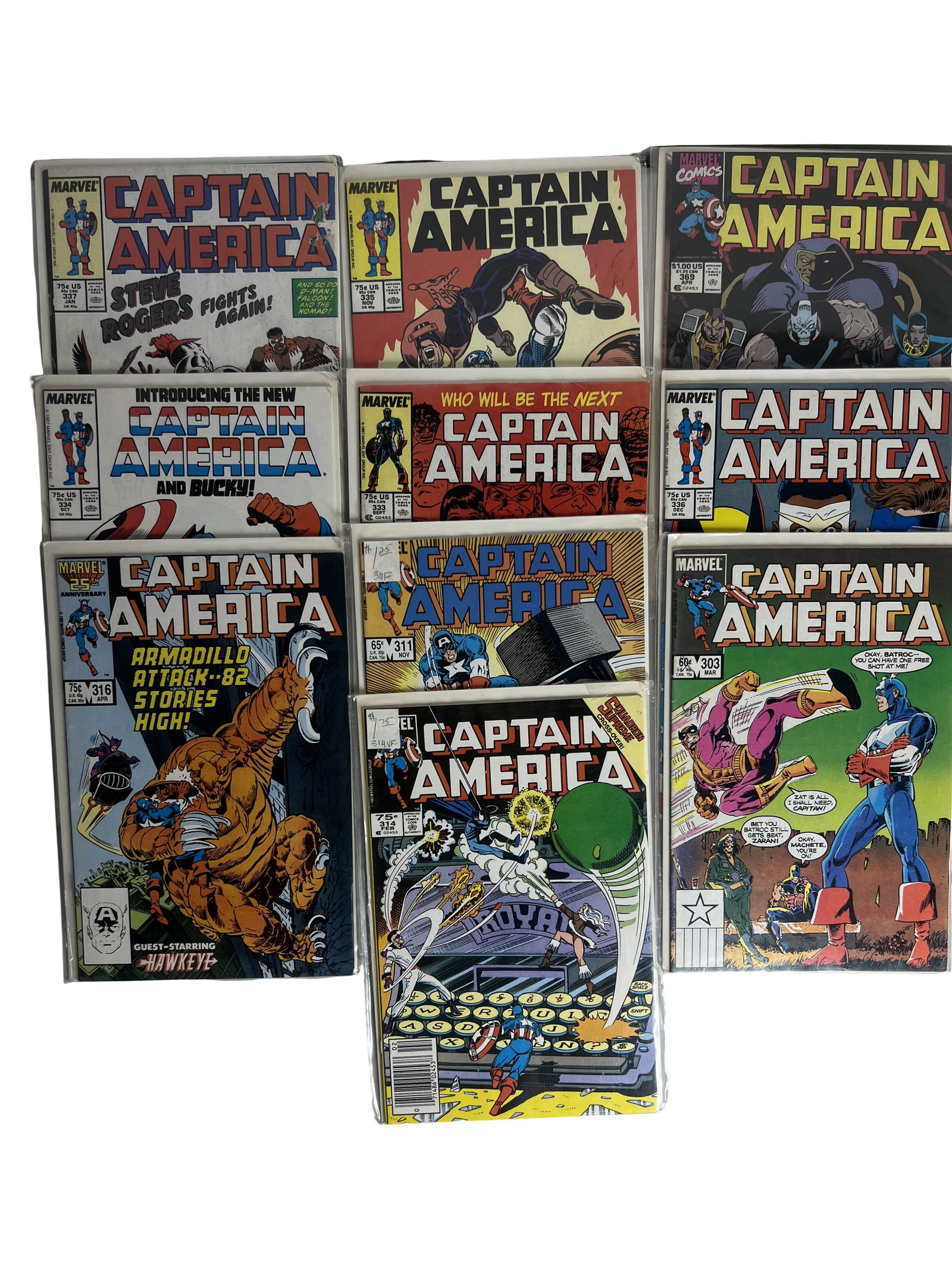 Captain America Comic Book Lot Marvel Bronze Age Modern Mixed Issues (1 of 4)
