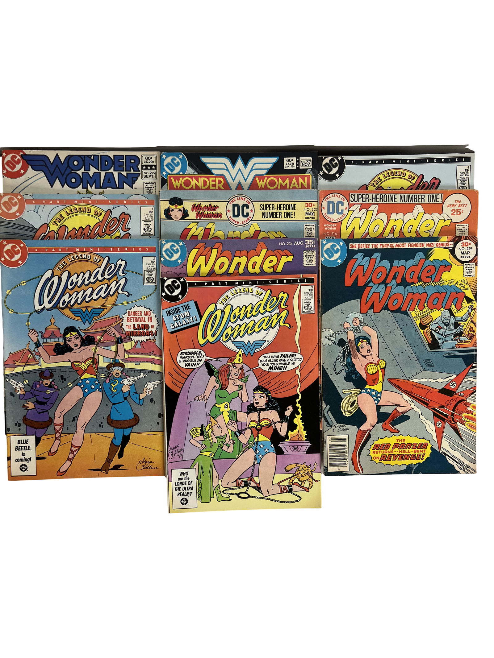Wonder Woman Comic Book Lot DC Comics Vintage Modern Issues (1 of 3)