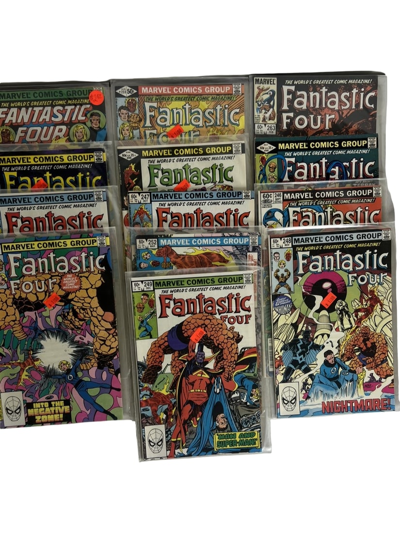 Fantastic Four Comic Lot Marvel Bronze Age Issues (246252 range) (1 of 4)