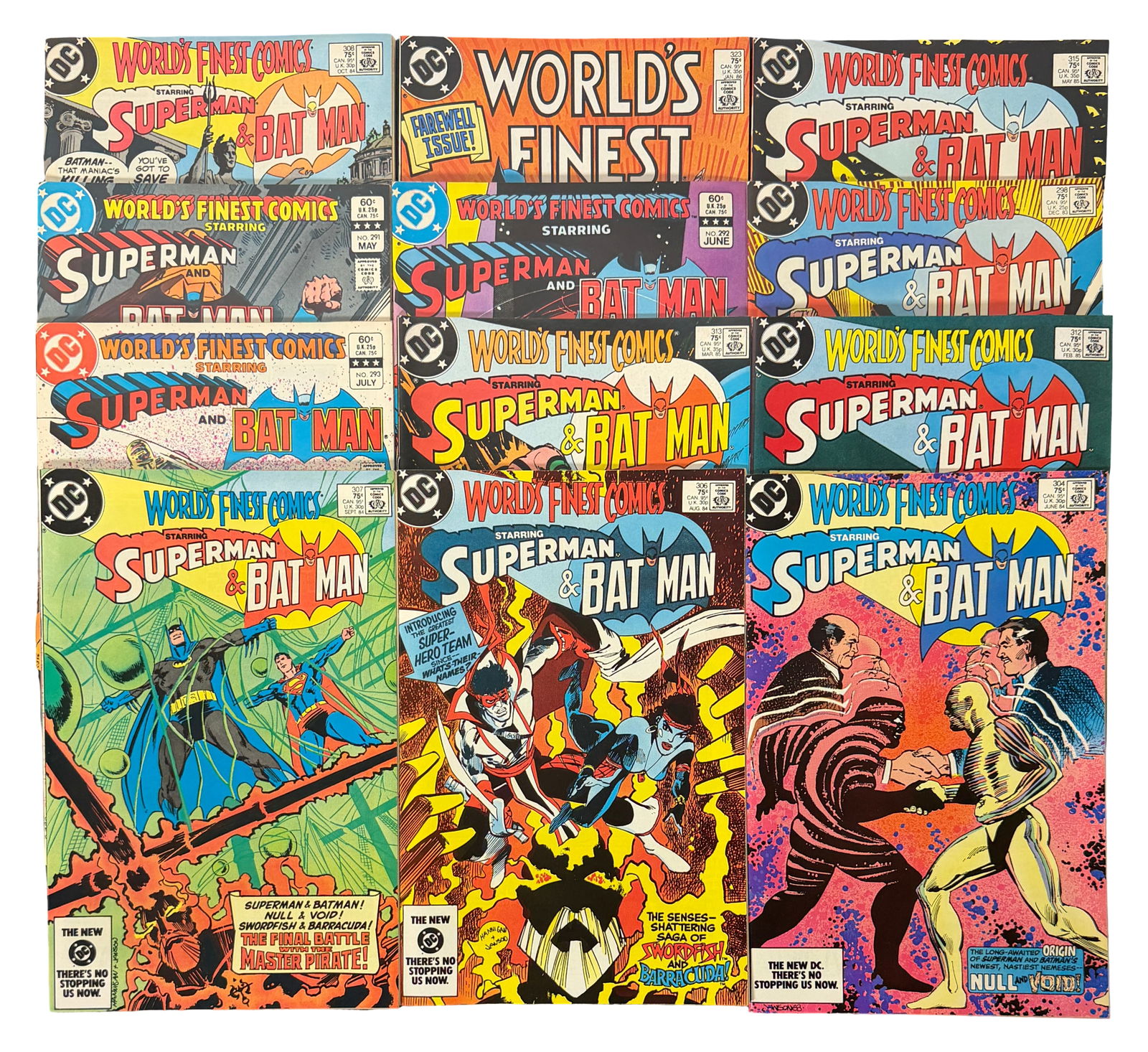 Comic Book Lot Worlds Finest (Large Group) (1 of 4)