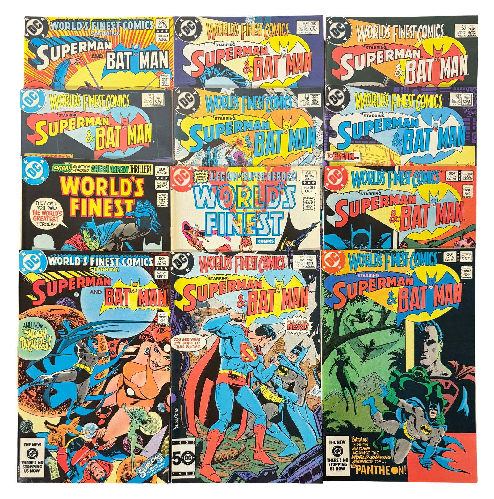 Comic Book Lot Fantastic Four Group: Marvel Fantastic Four issues including Bronze Age style covers and classic team appearances.