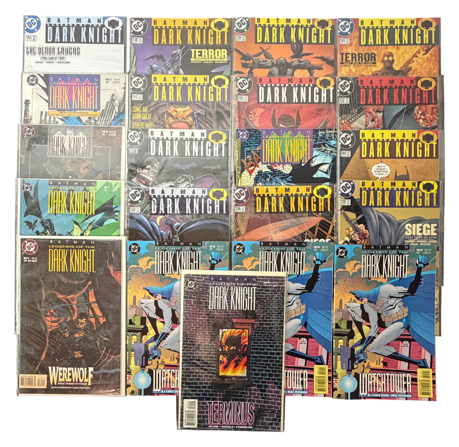 Comic Book Lot Punisher War Journal War Zone: Punisher lot including War Journal, War Zone and special series issues.