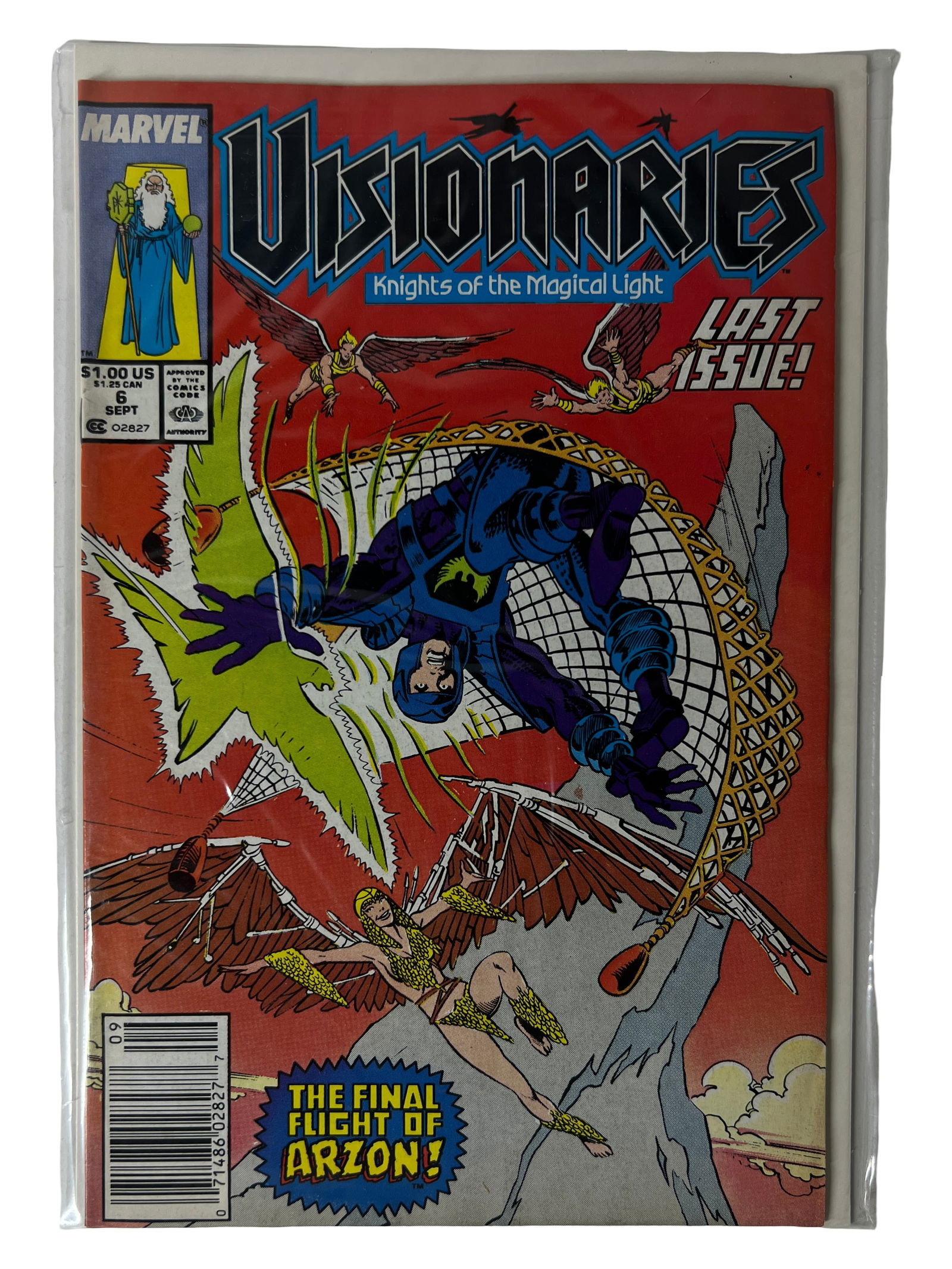 Visionaries 6 Comic Book Last Issue