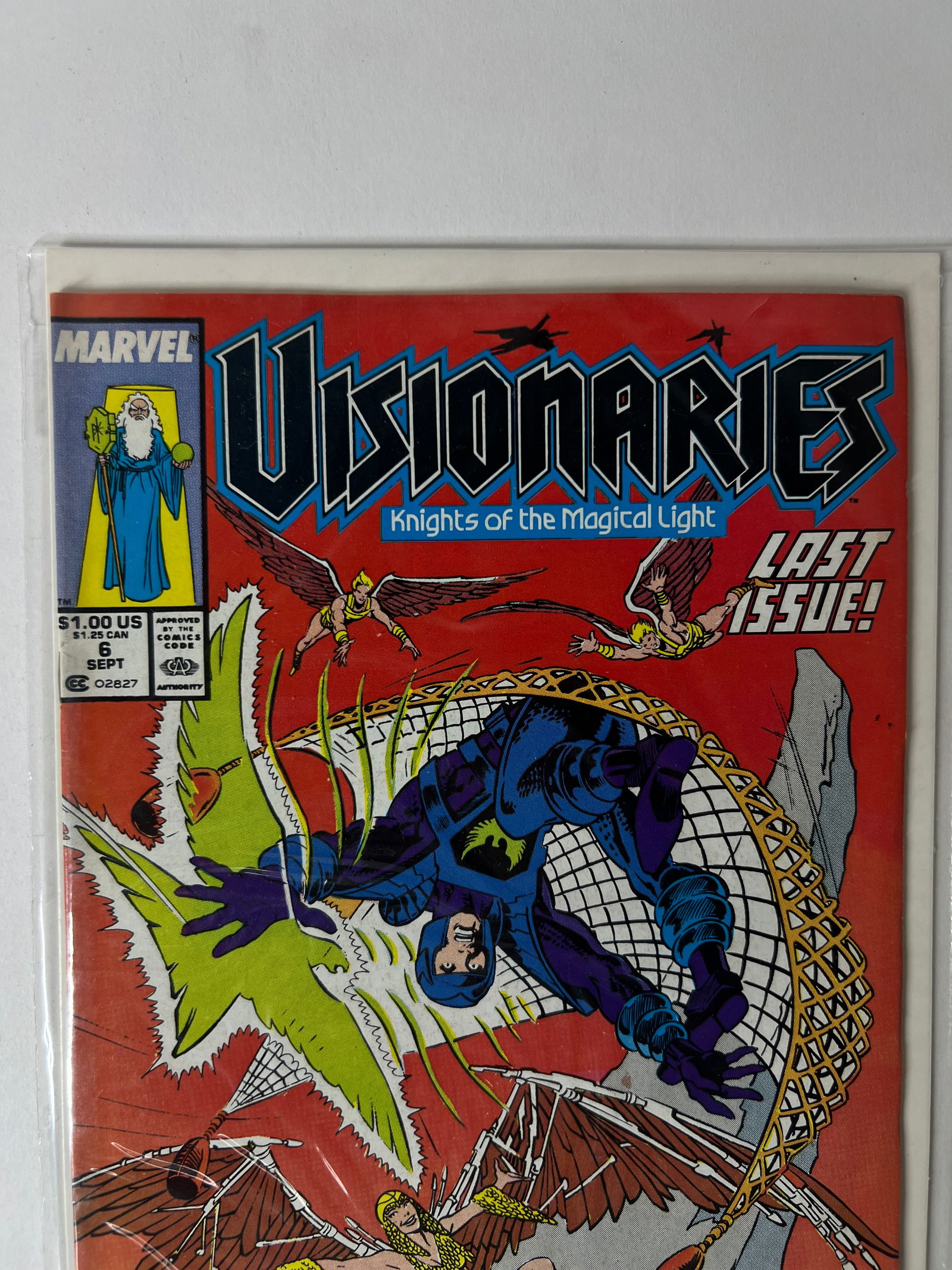 Visionaries 6 Comic Book Last Issue - 2