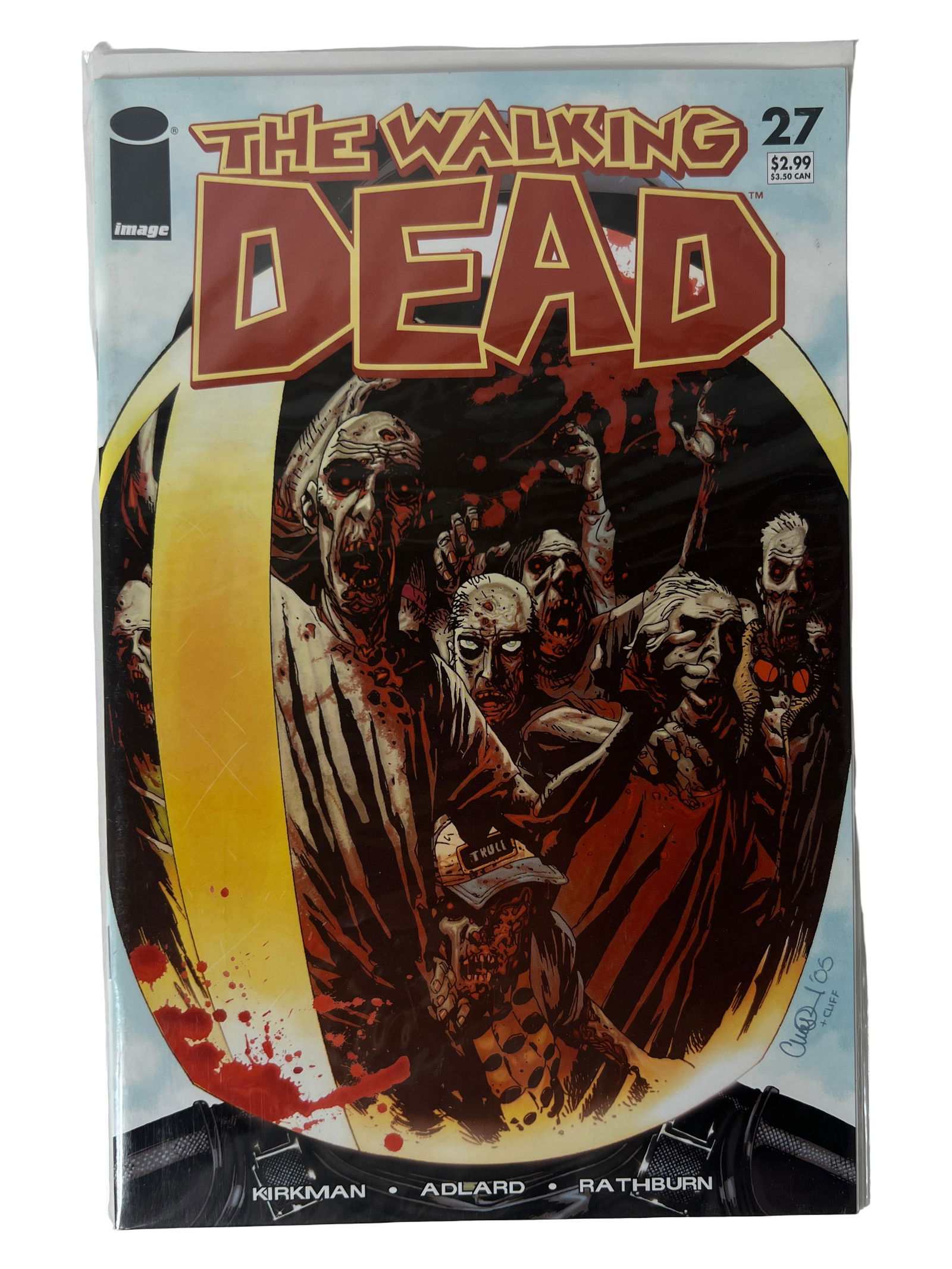 The Walking Dead 27: Image Comics early issue. Early Walking Dead, Robert Kirkman, rising demand