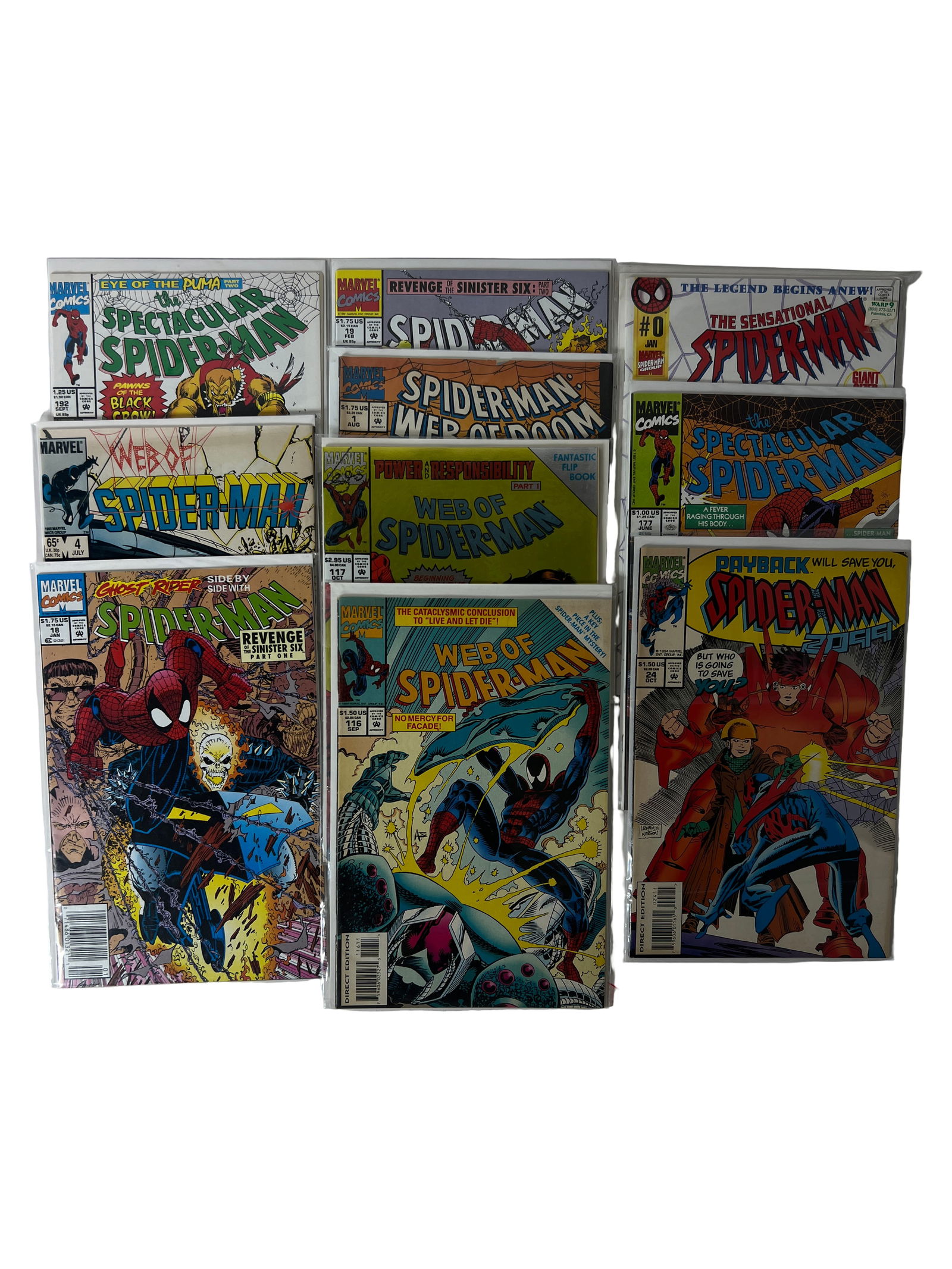 Spider-Man Mixed Lot (90s Era) (1 of 4)