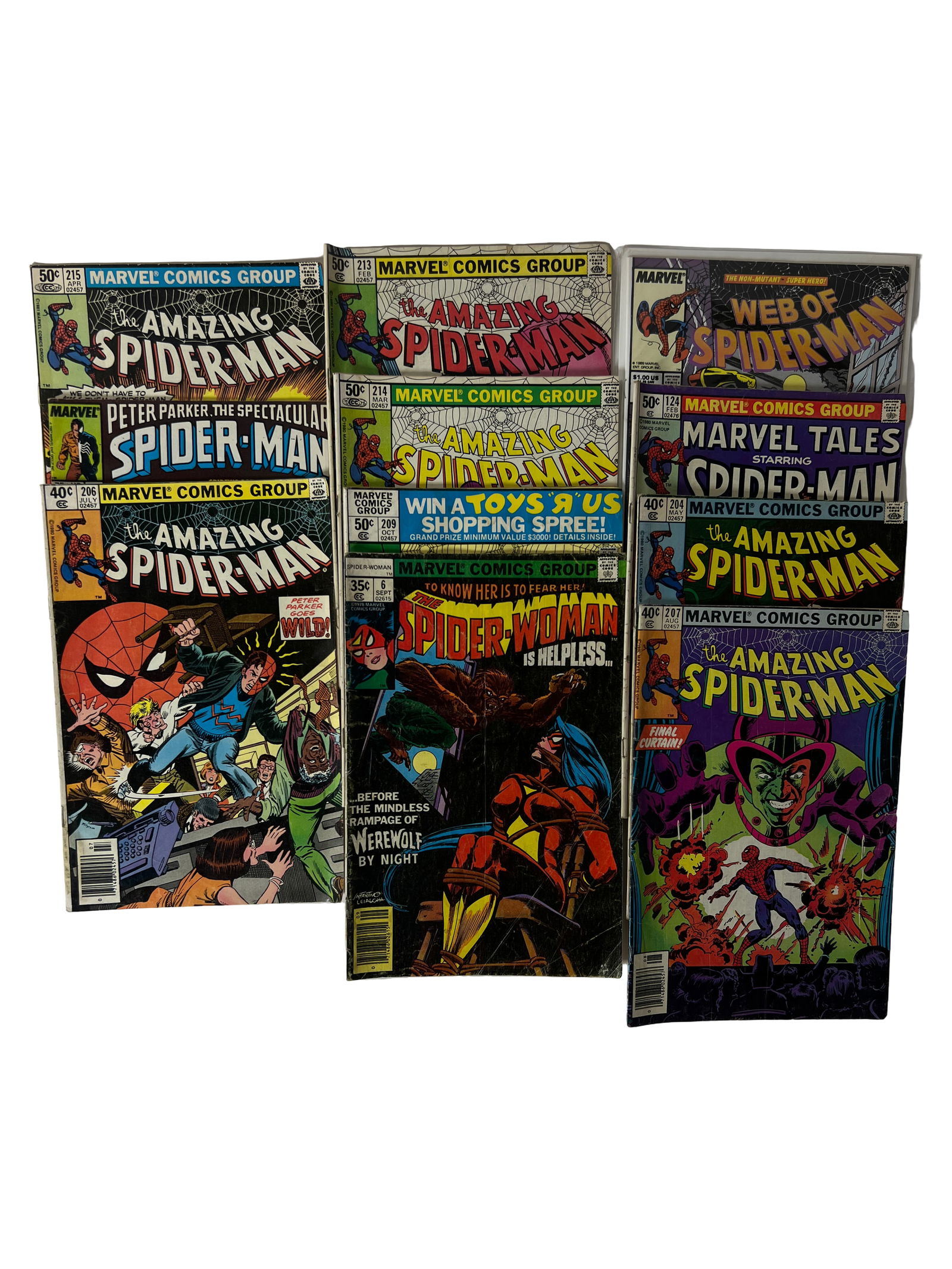 Amazing Spider-Man Bronze Age Lot Spider-Woman (1 of 4)