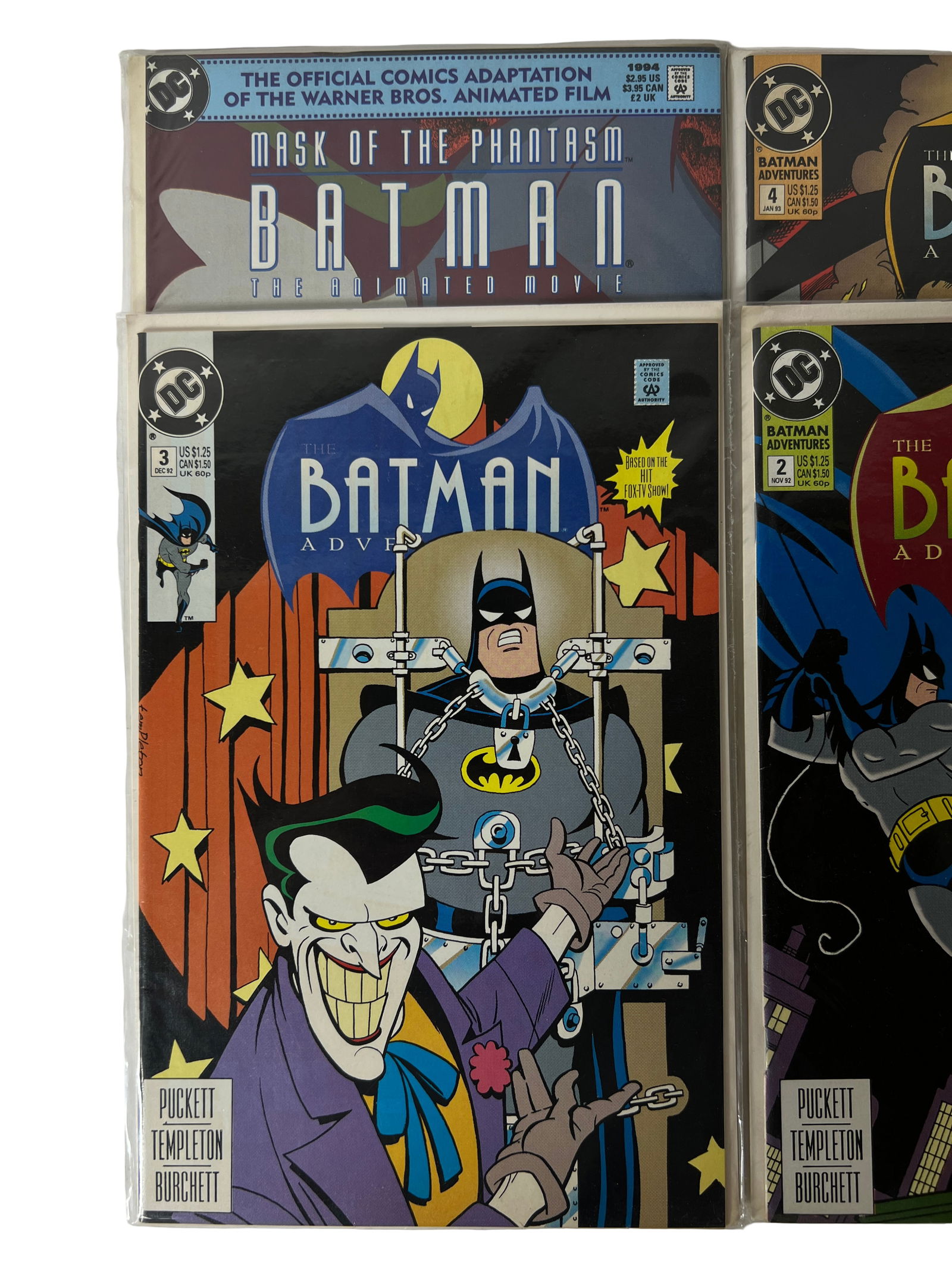 Batman Animated Series Mask of the Phantasm: Includes Batman Adventures and animated series tie-in comics.