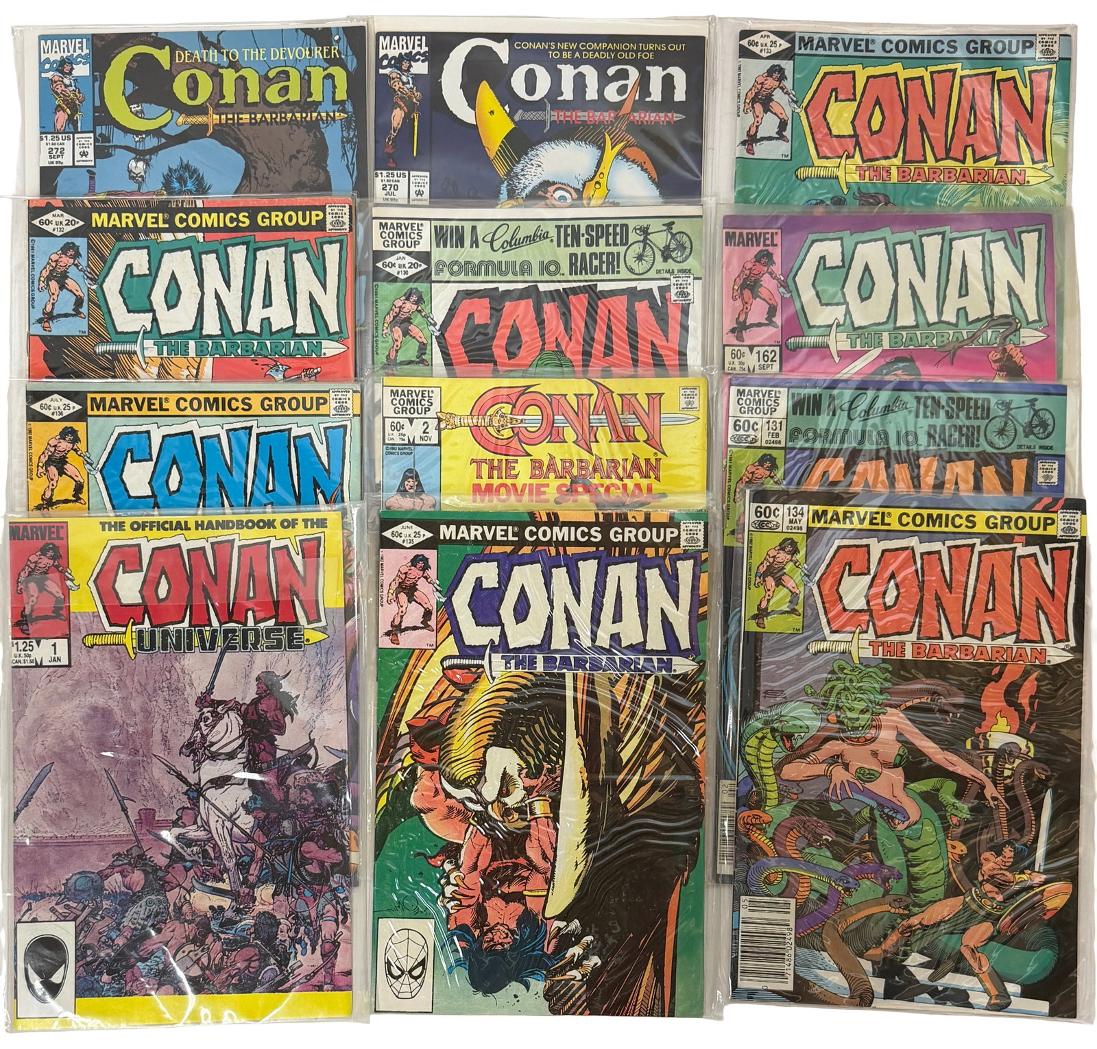 Conan the Barbarian Bronze Age Mixed Lot (1 of 2)