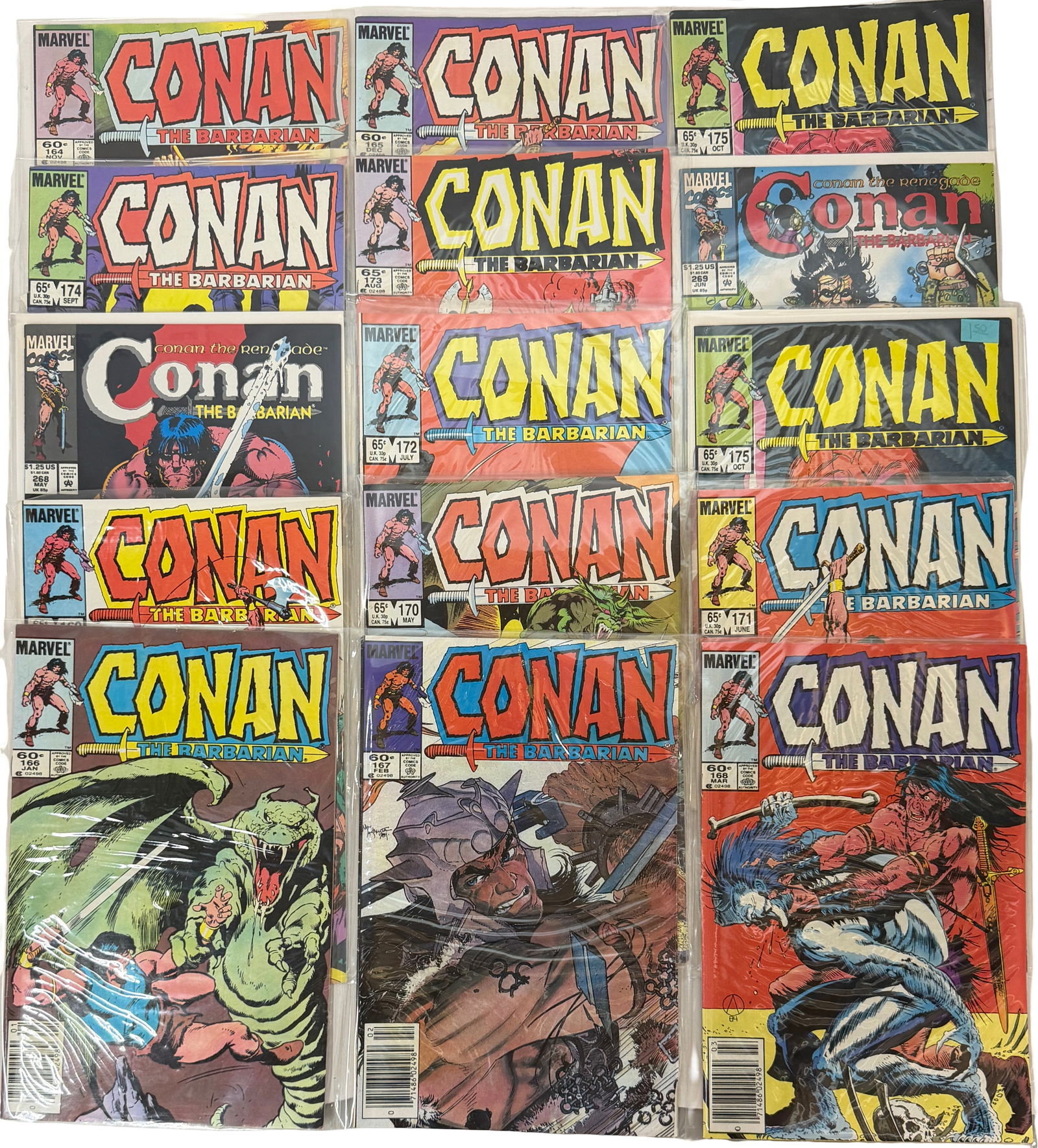 Conan the Barbarian 164175 Range Annual Era: Includes later Bronze/Early Copper Age Conan issues.