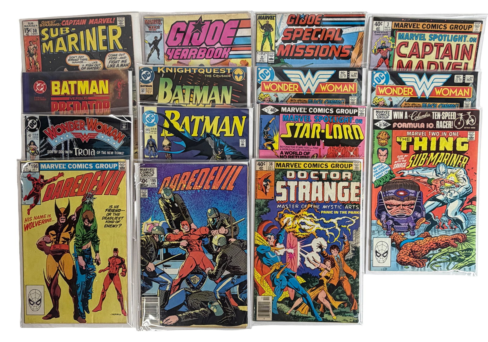 Marvel/DC Bronze Mix (Sub-Mariner, Cap, Wonder Woman, Dr Strange): Includes Sub-Mariner, Captain America, Wonder Woman, Doctor Strange, Star-Lord.