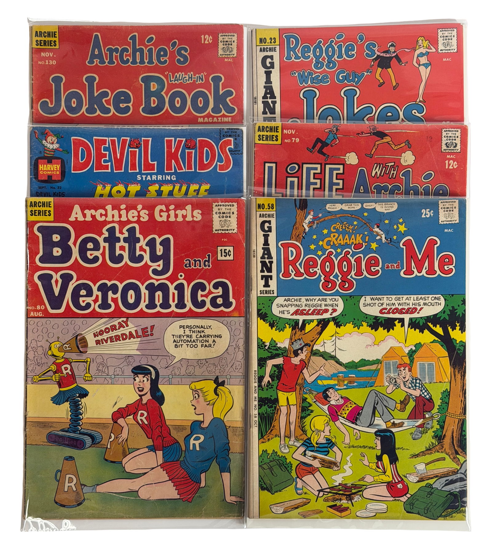 Archie Harvey Comics Silver/Bronze Lot (1 of 2)