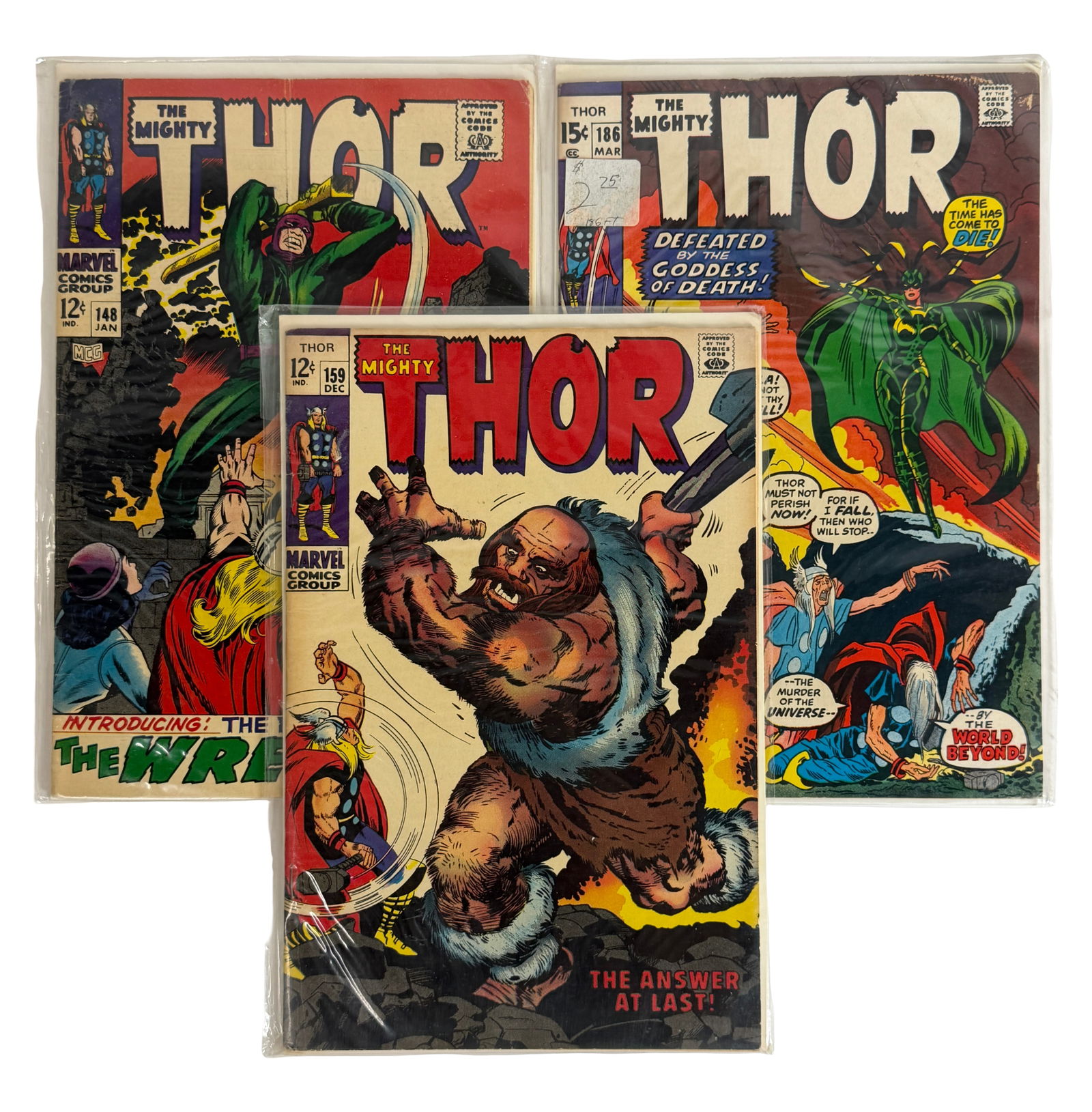 Marvel Thor Silver Age Comic Lot (1 of 2)