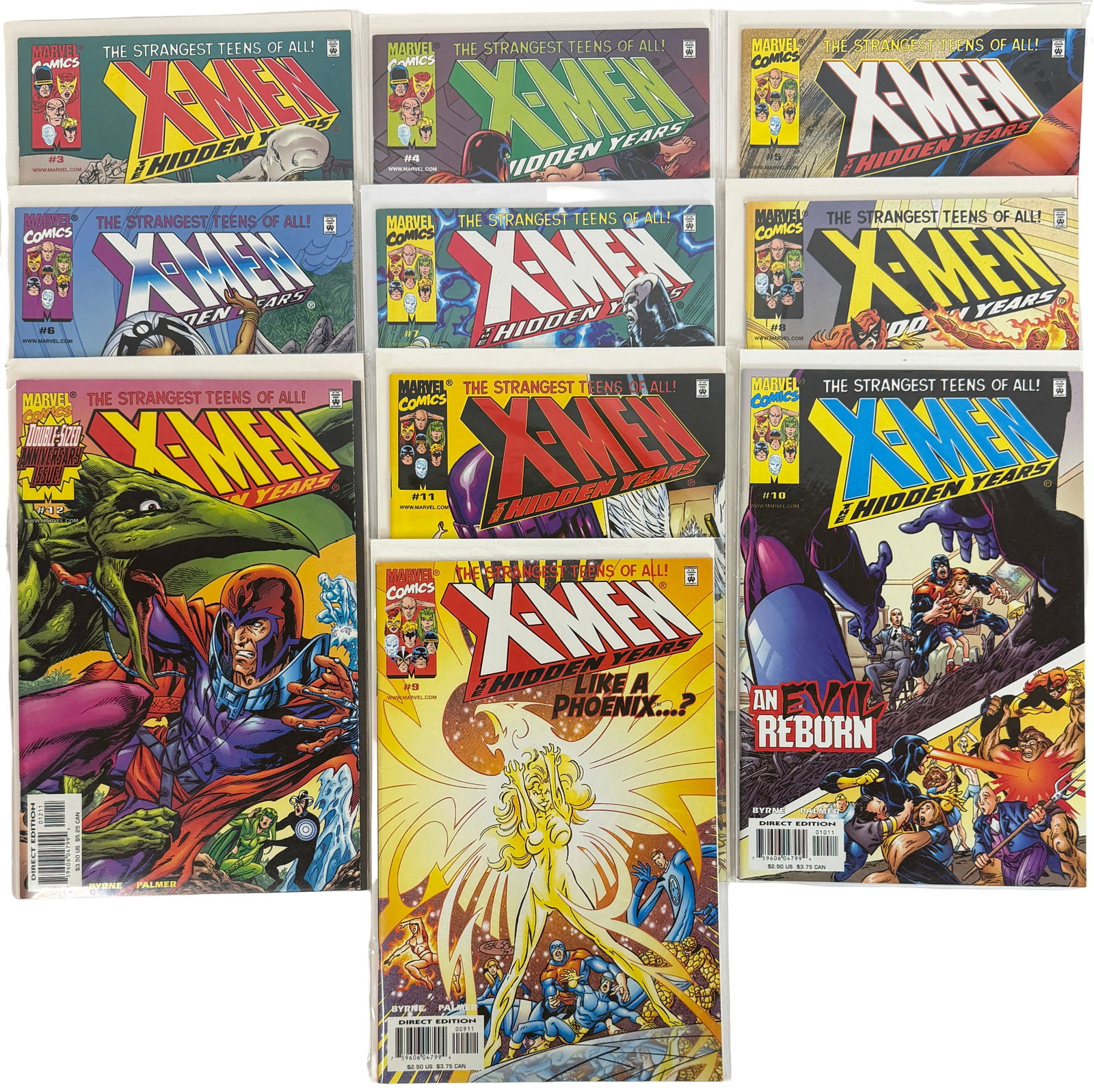 Comic Book X-Men Hidden Years Complete/Partial Run Lot (1 of 2)