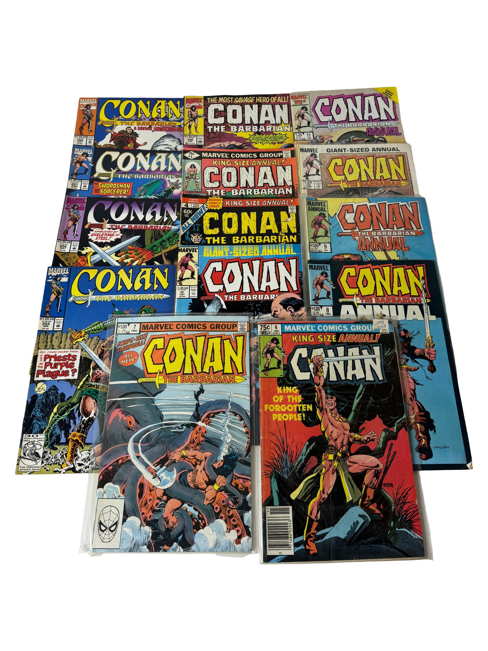 Conan the Barbarian Large Comic Books Lot (1 of 4)