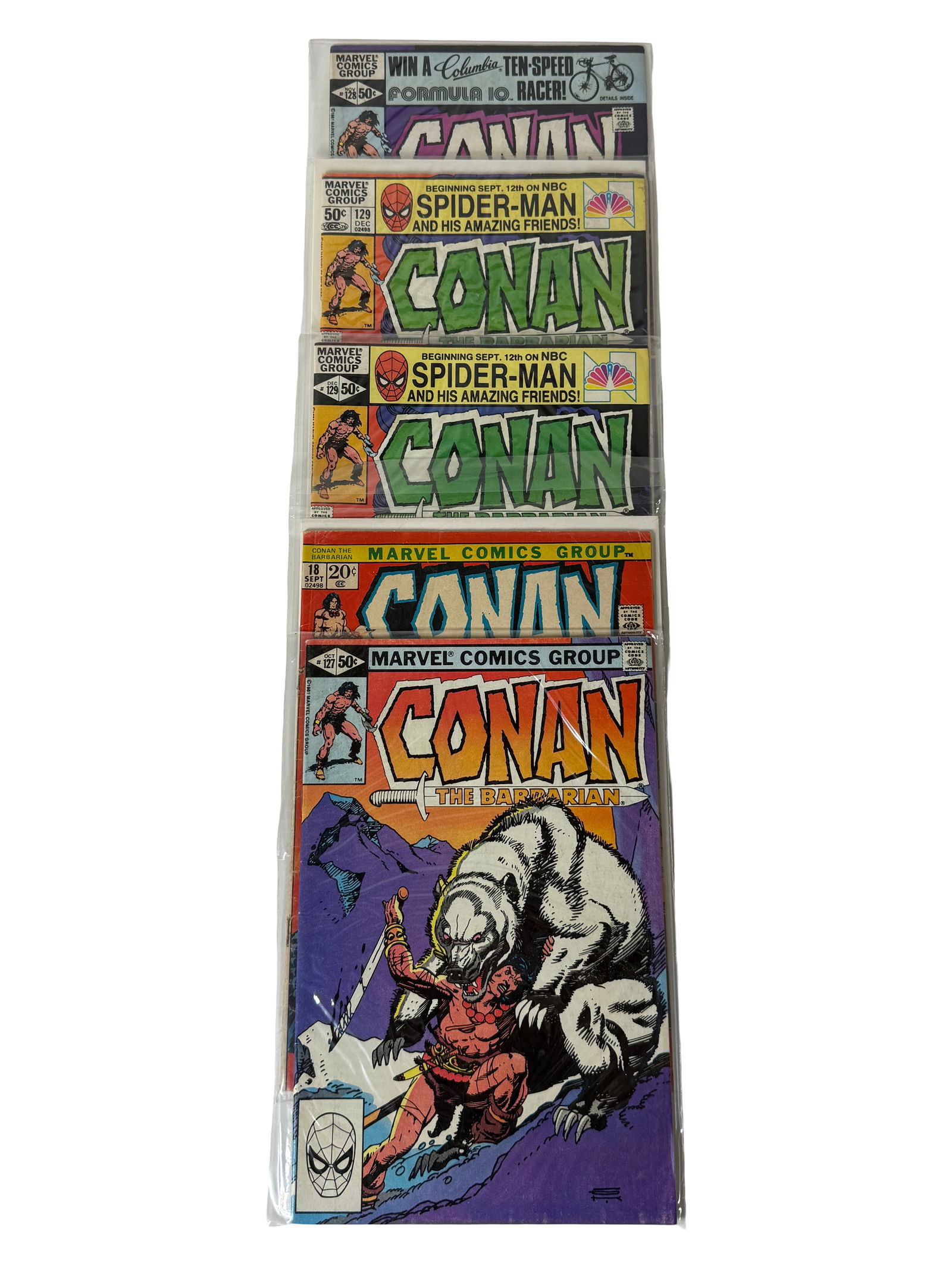 Comic Books Conan Spider-Man Crossover Era Lot (1 of 2)