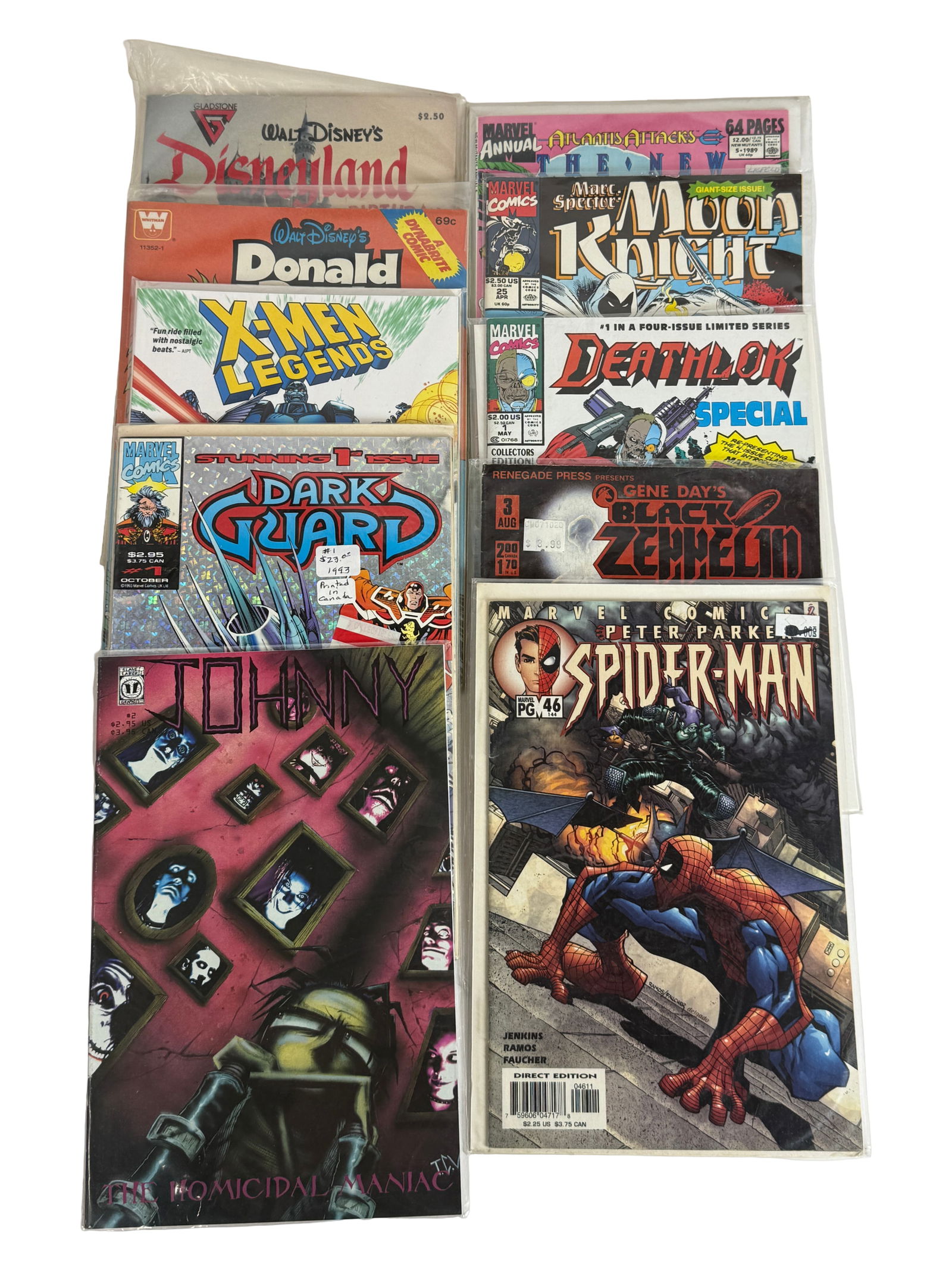 Comic Book Lot Silver Surfer 1 (1982 series) Jughead Horror: Includes Silver Surfer 1 (1982 relaunch), Jughead the Hunger, Batman Ten Nights of the Beast, and Fantastic Four.