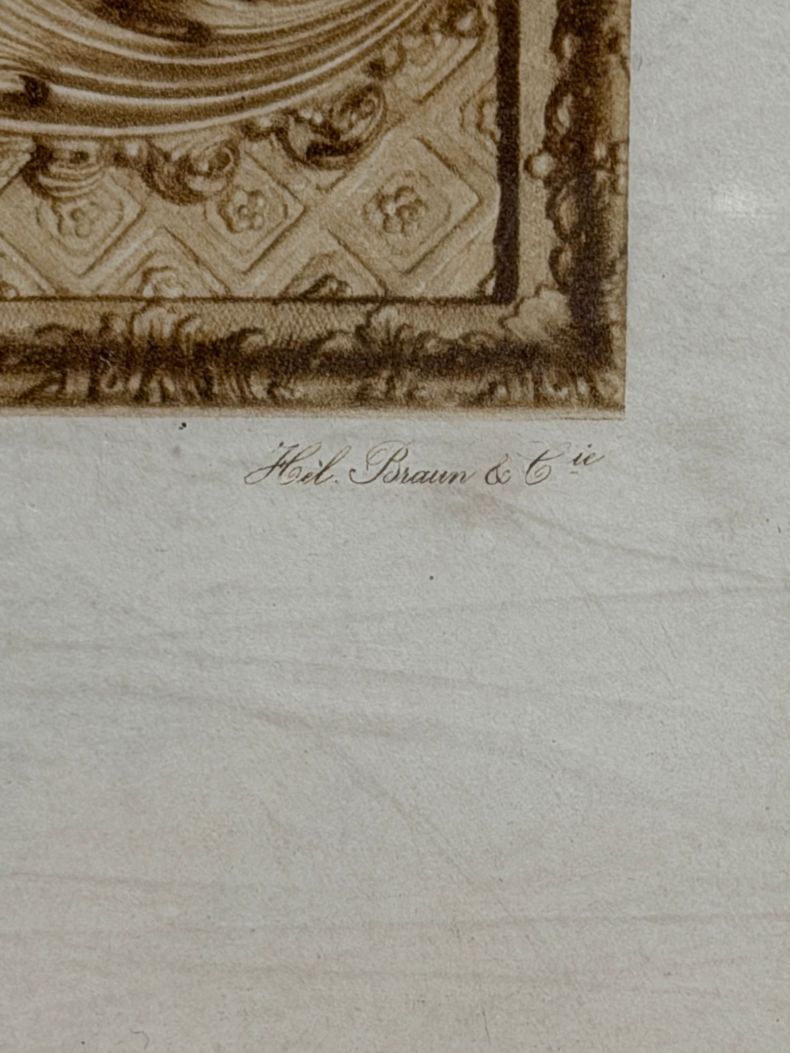 Framed Decorative Print Rococo Scene - 5