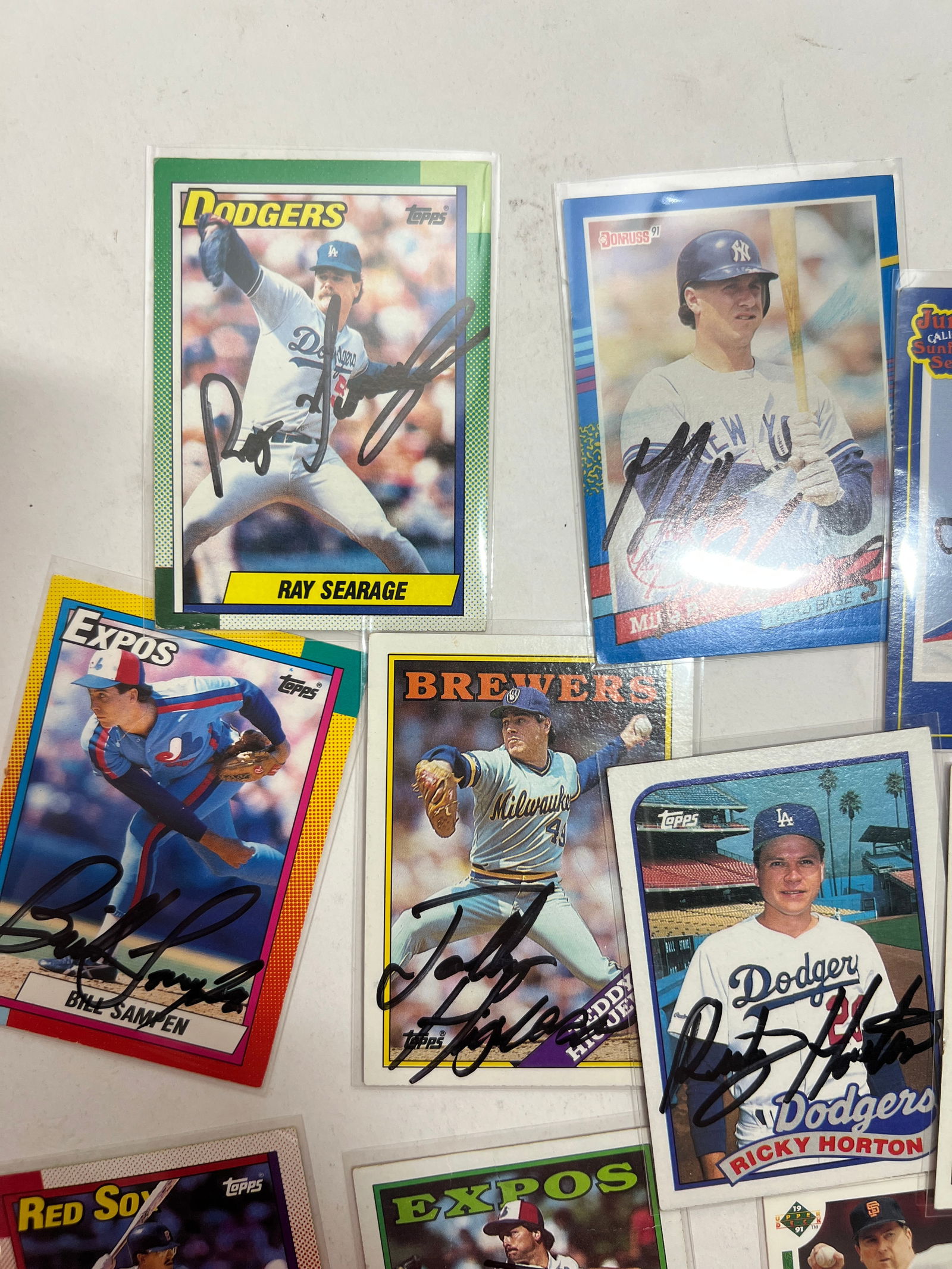 Signed Baseball Cards Collection - 2