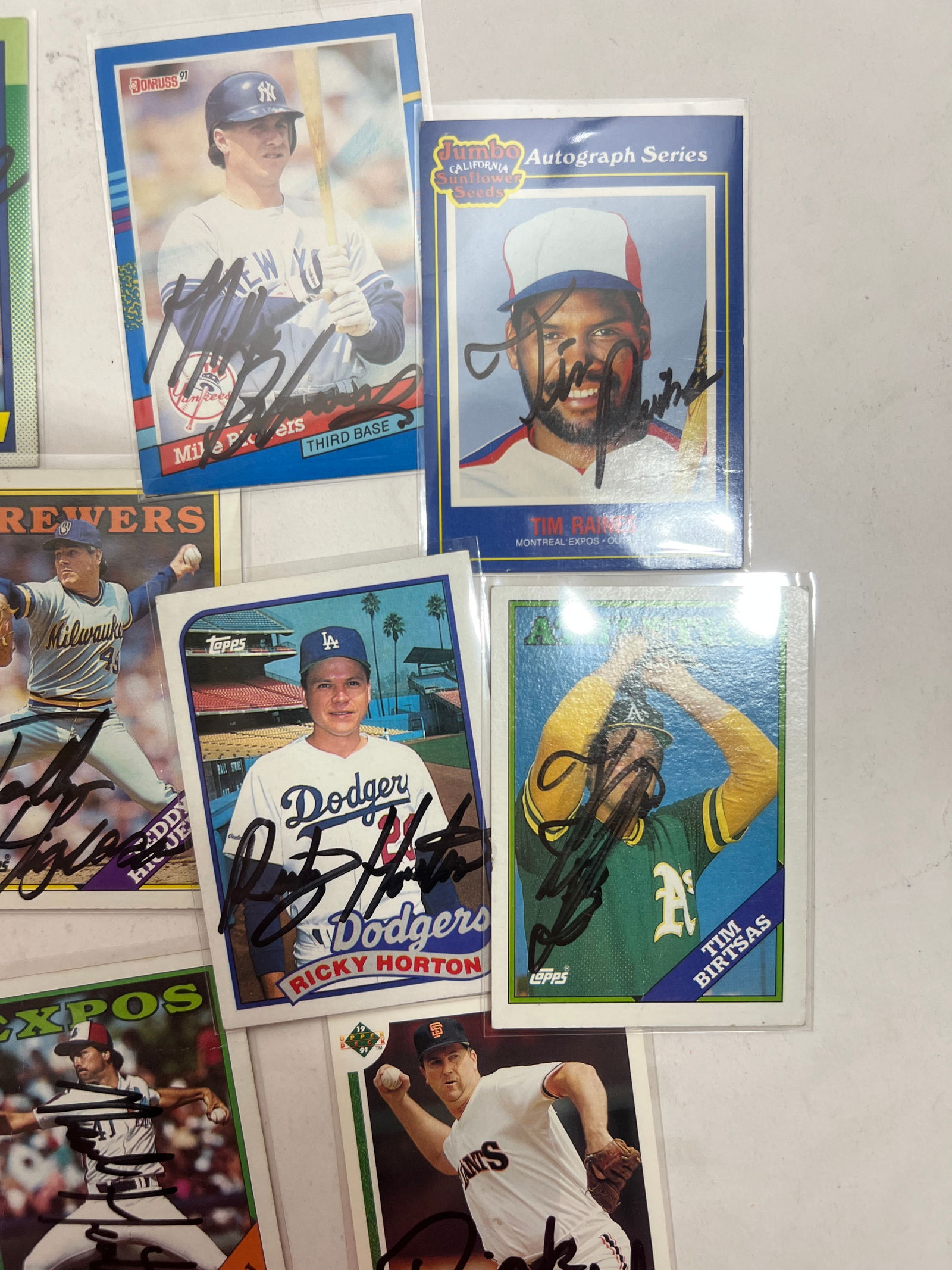 Signed Baseball Cards Collection - 3