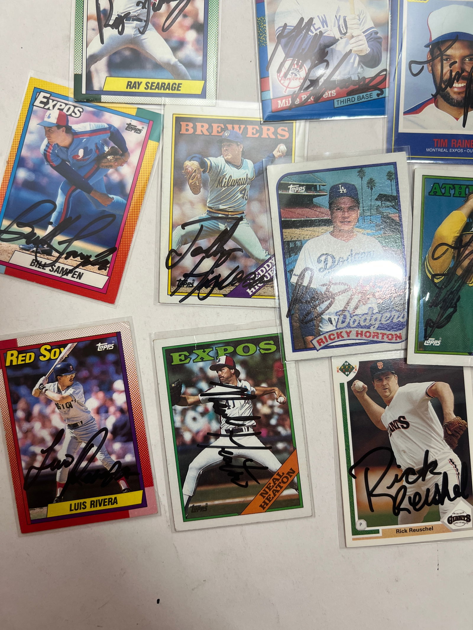 Signed Baseball Cards Collection - 4