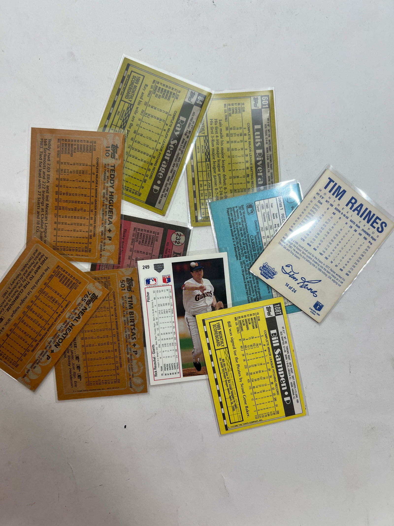 Signed Baseball Cards Collection - 5