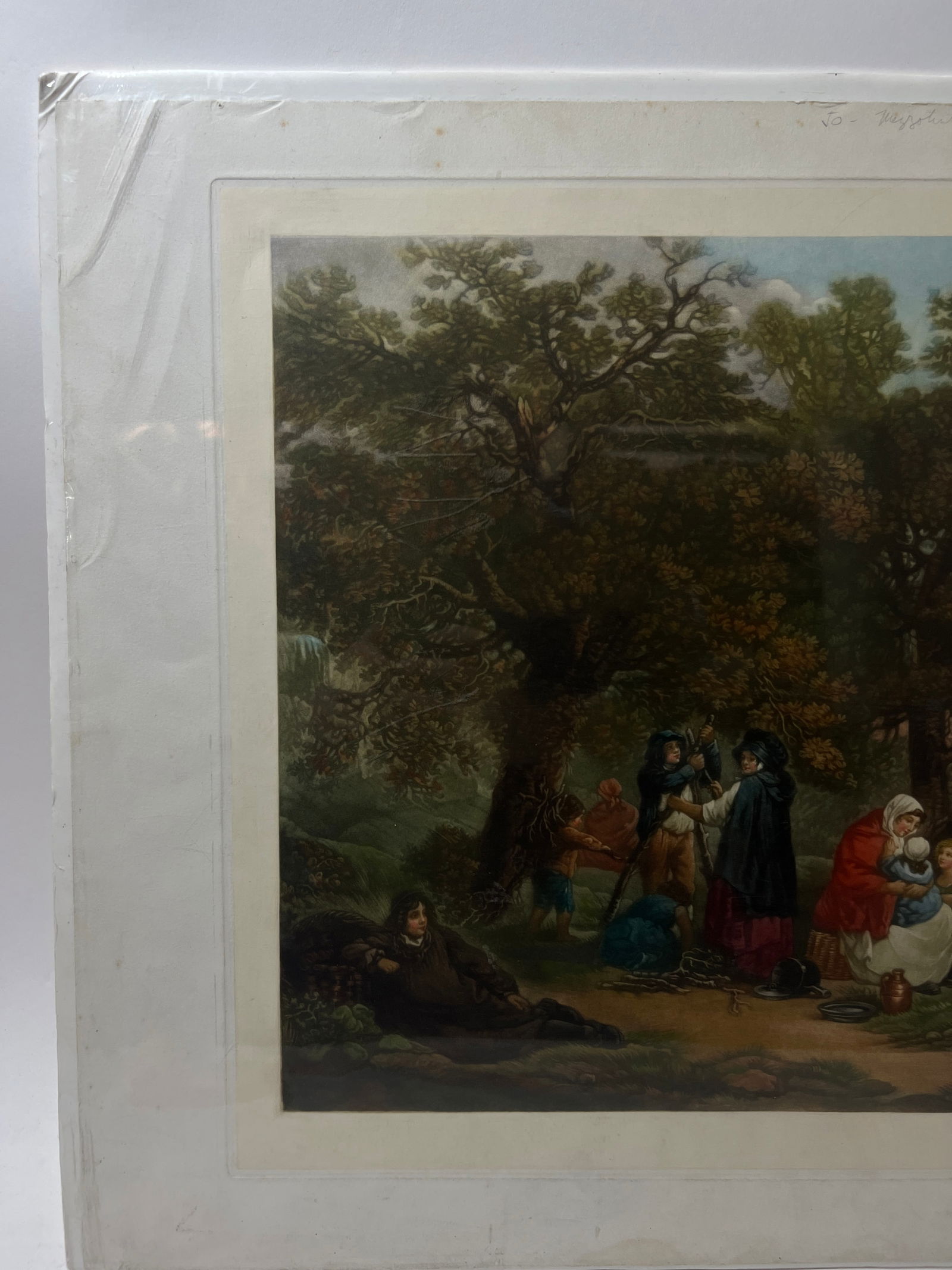 Framed Classical Style Print (Signed 'E. Wardle') - 2