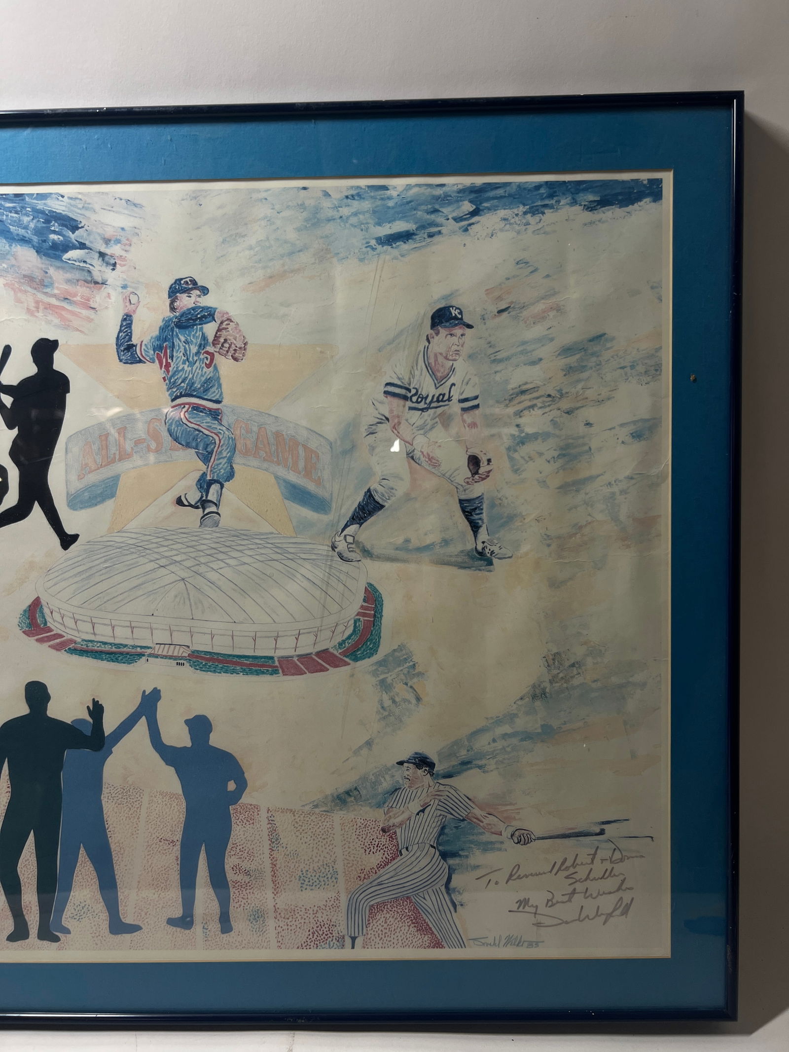 Baseball Artwork Signed - 4