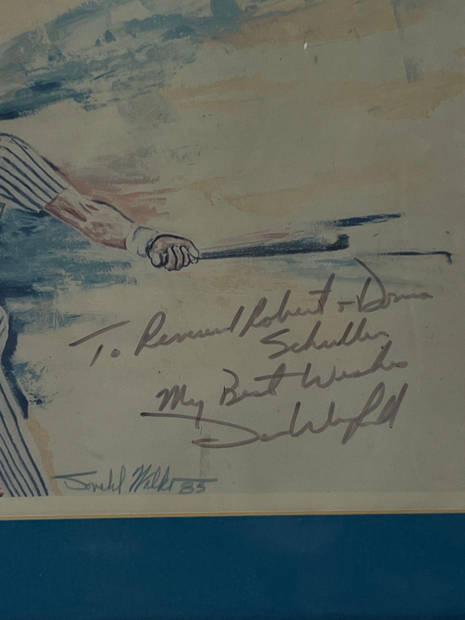 Baseball Artwork Signed - 5