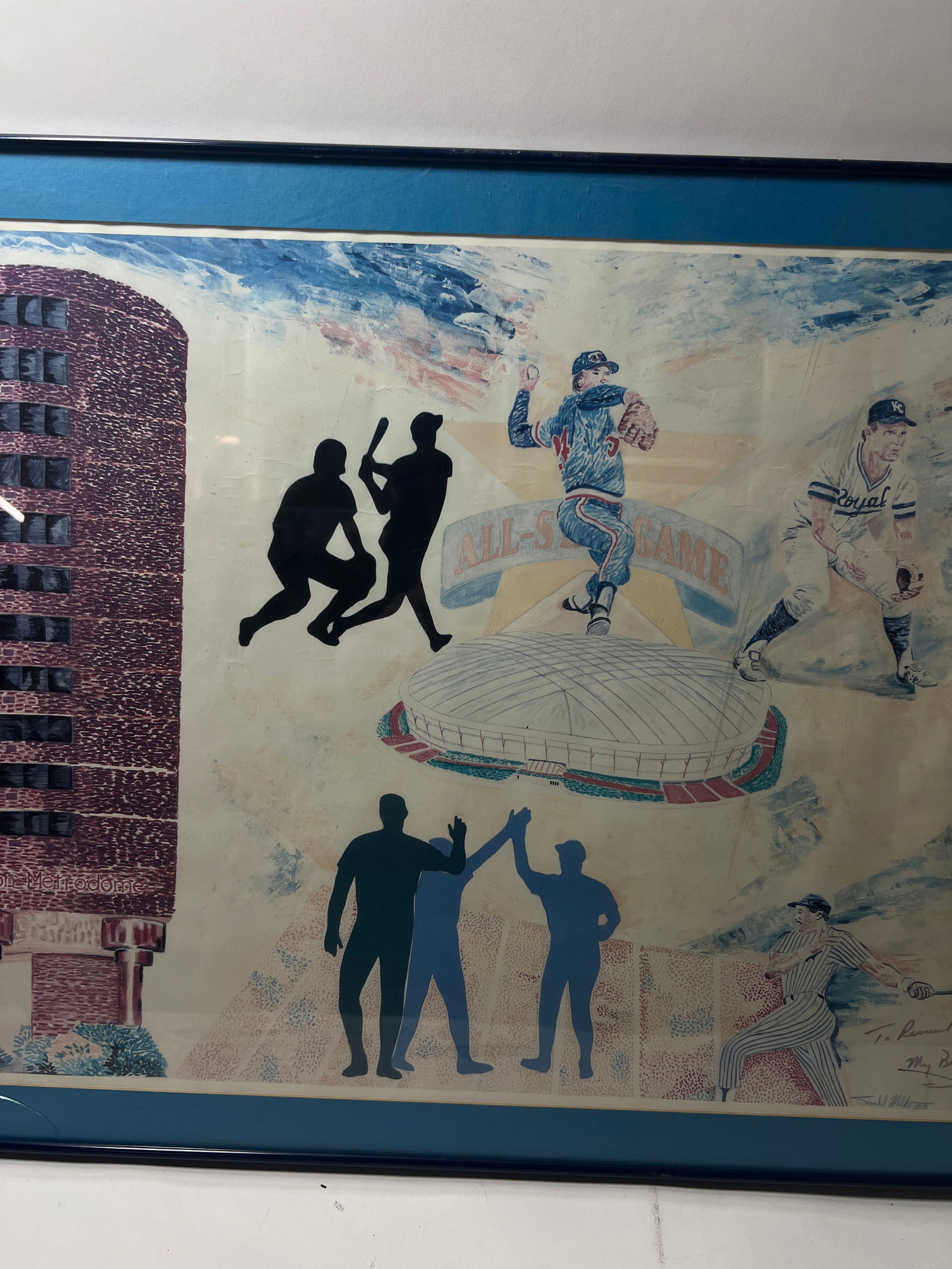 Baseball Artwork Signed - 6