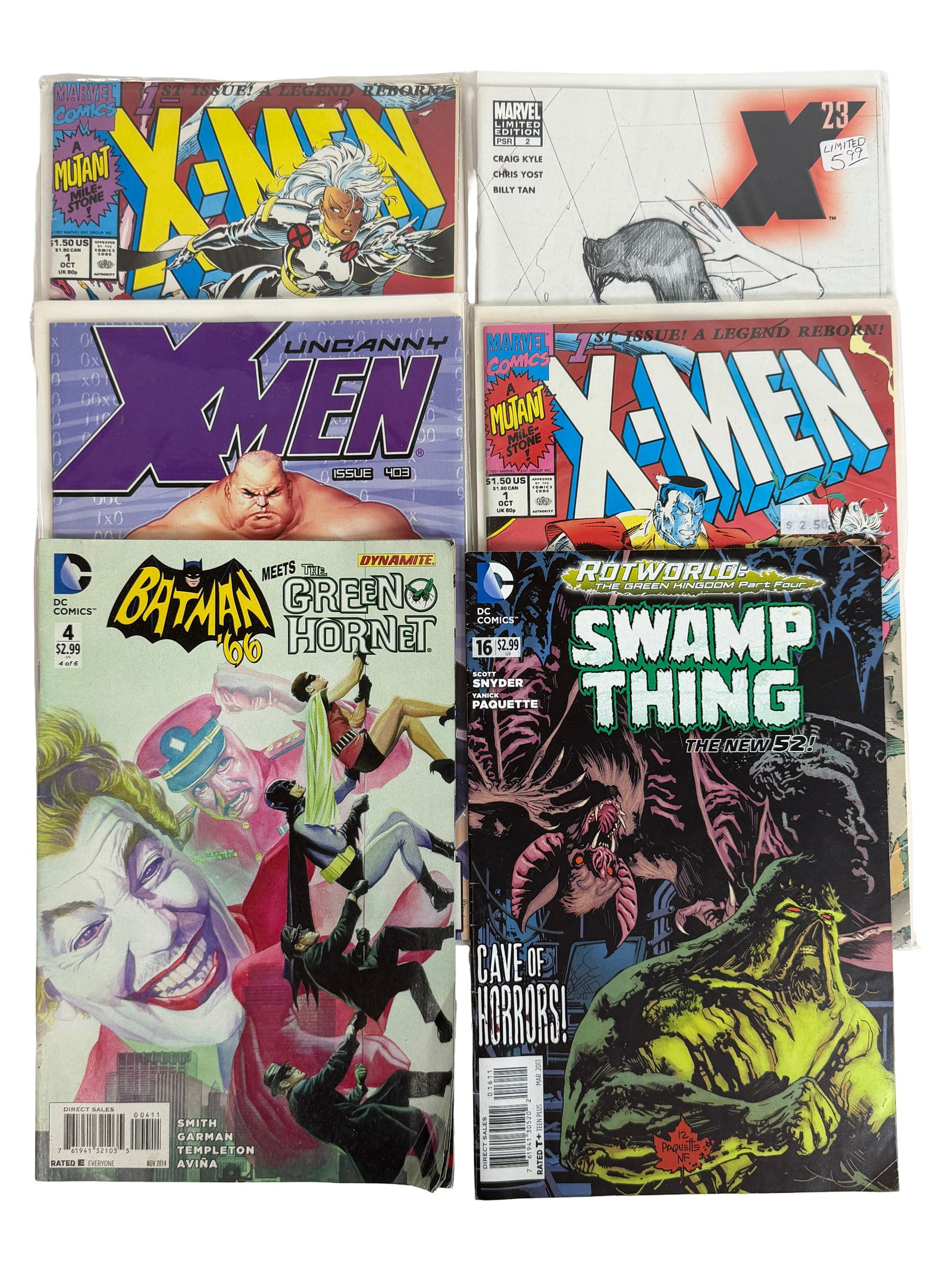 Collection of X-Men and DC Comic Books (1 of 2)