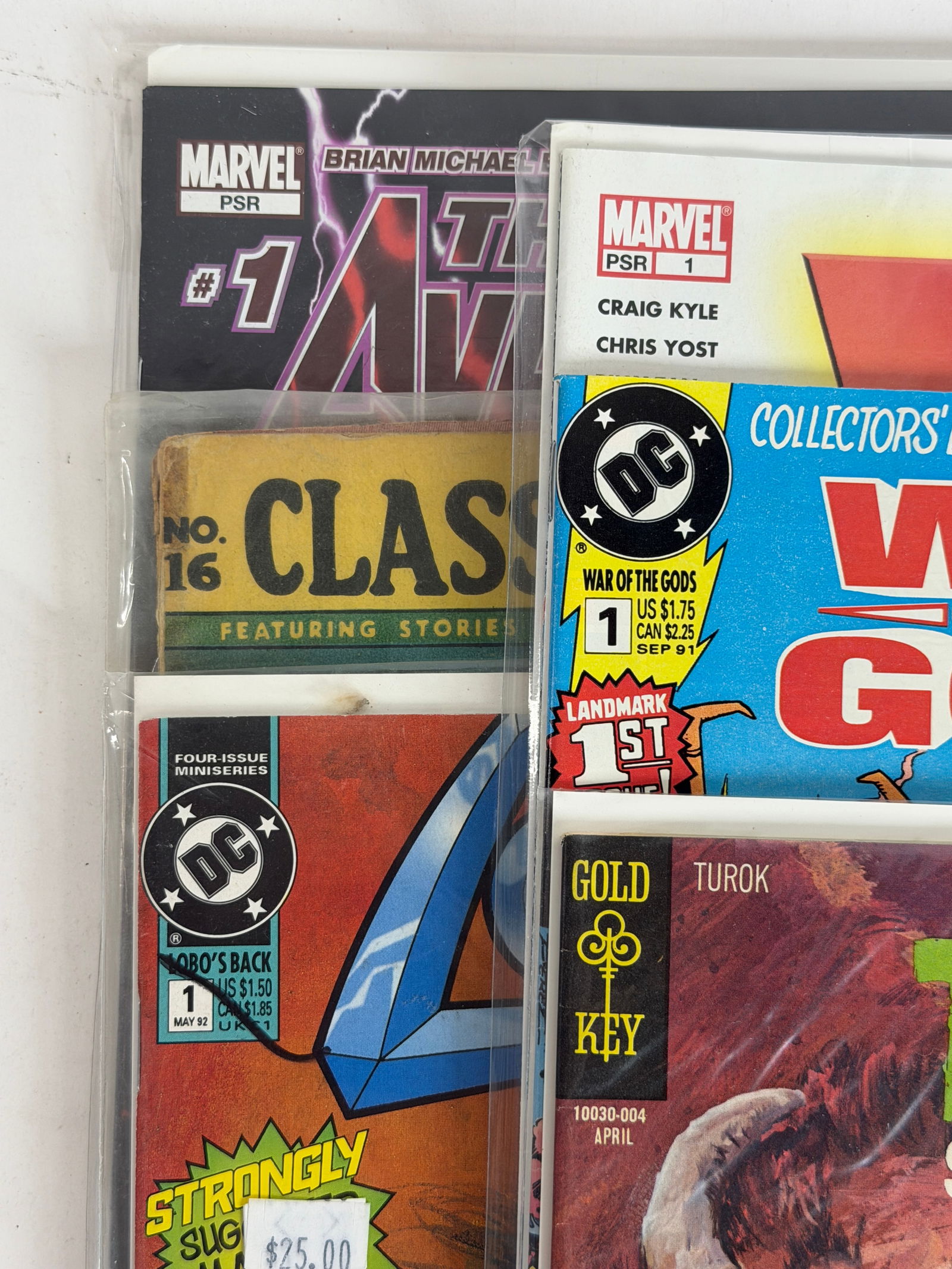 Mixed Comic Book Lot (Marvel, DC, Classics) - 2