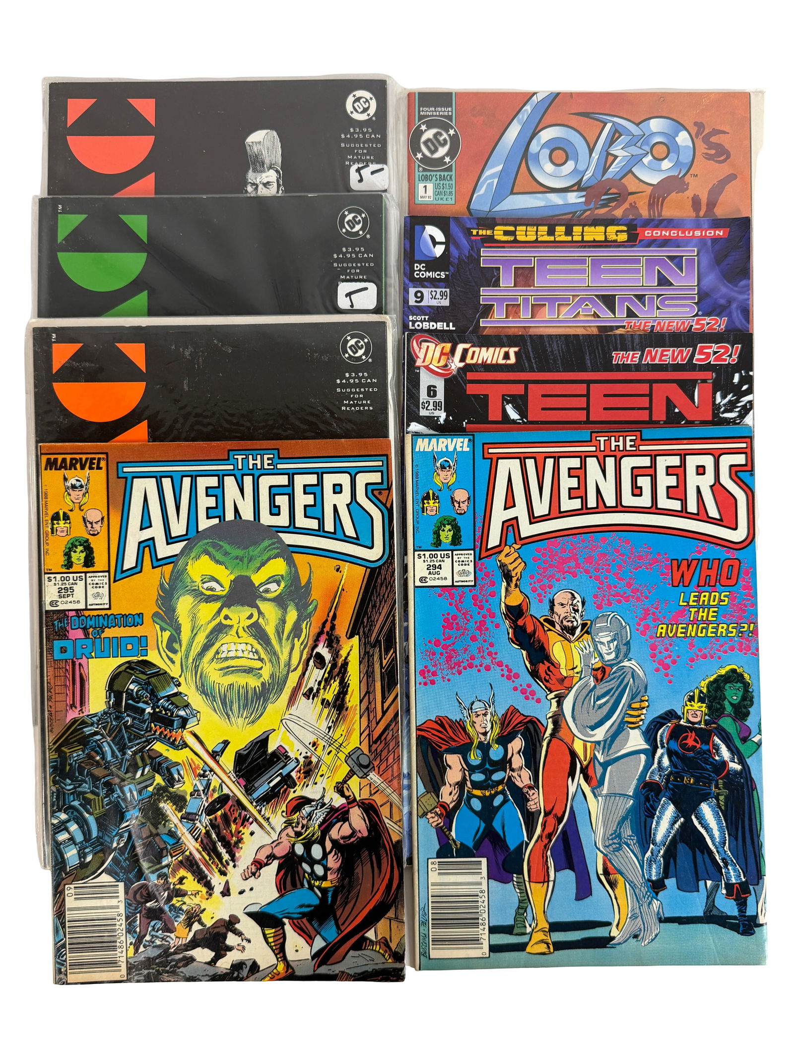 Mixed DC and Marvel Comic Book Lot (1 of 2)