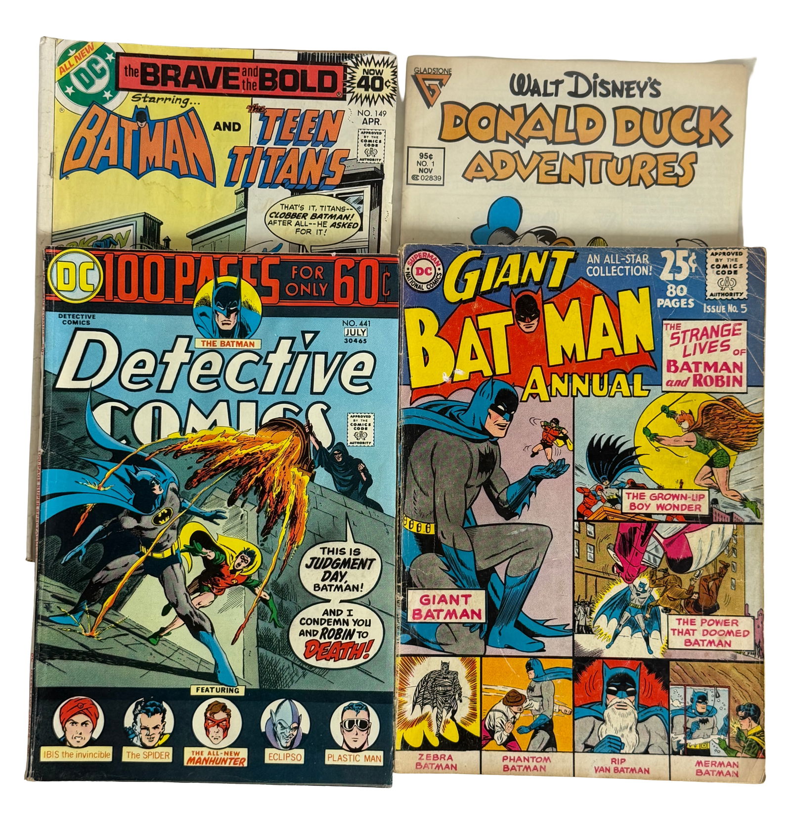 Vintage Comic Book Collection Lot: Vintage Comic Book Collection Lot