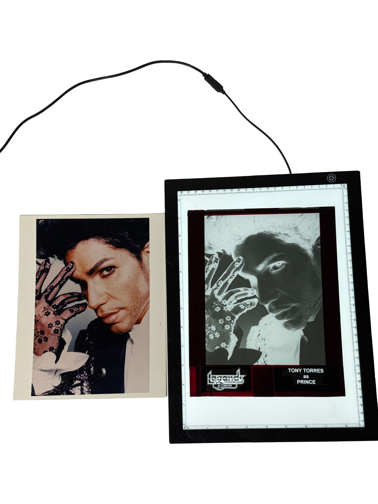 TONY TORRES as PRINCE Photograph Negative: TONY TORRES as PRINCE Photograph Negative