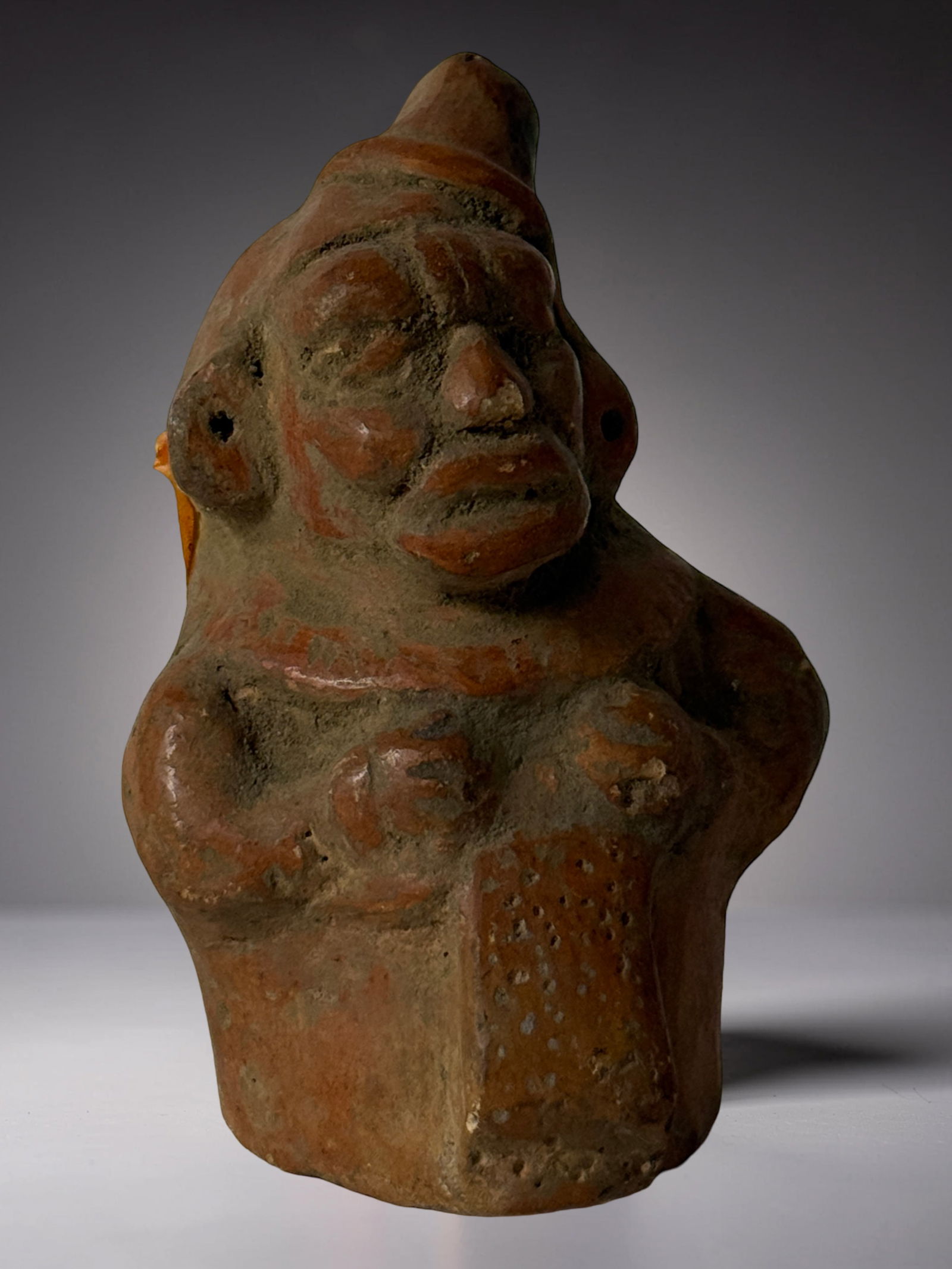 Pre-Columbian Style Pottery Figure (1 of 3)