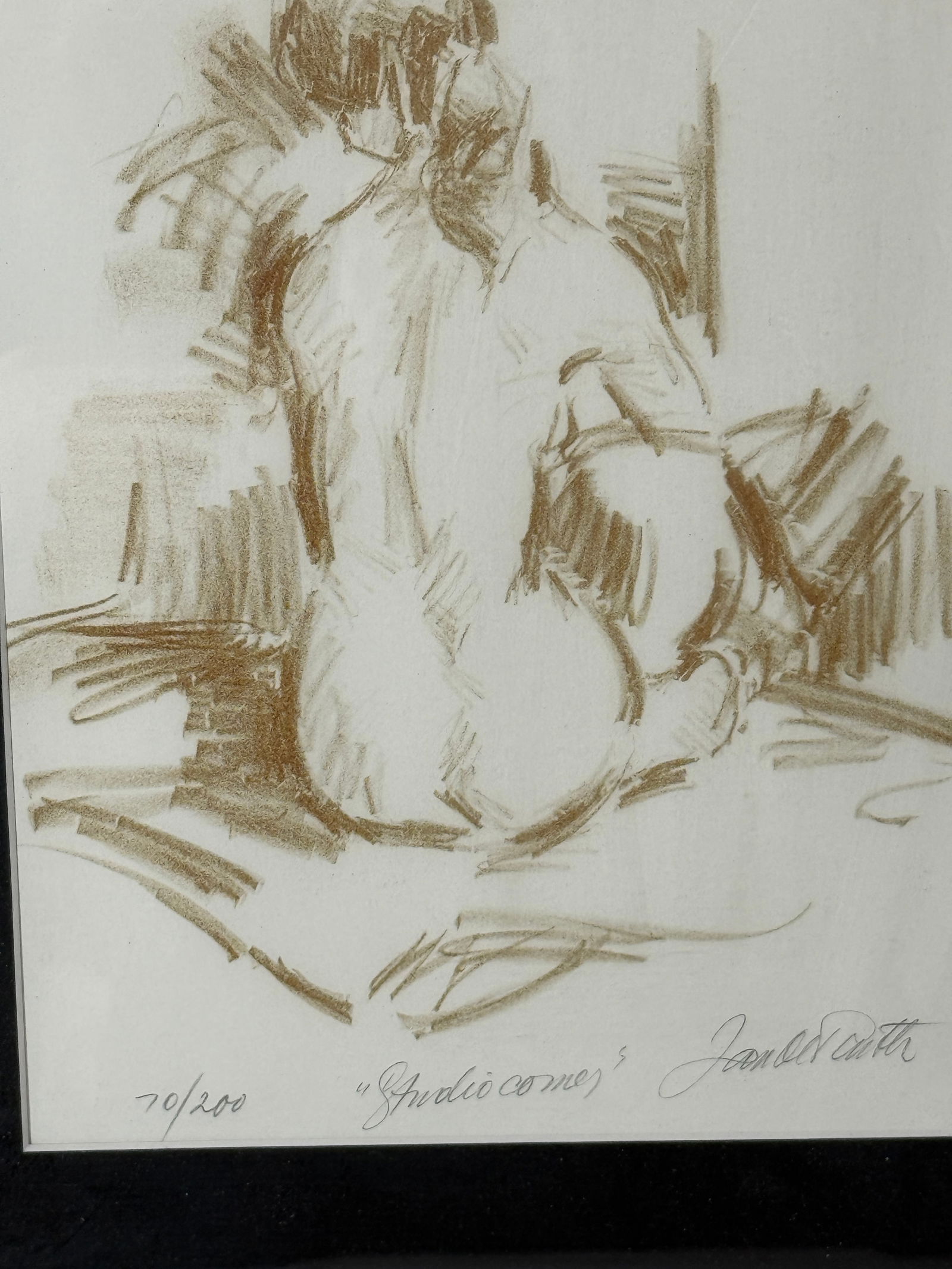 Figure Study Drawing - 3