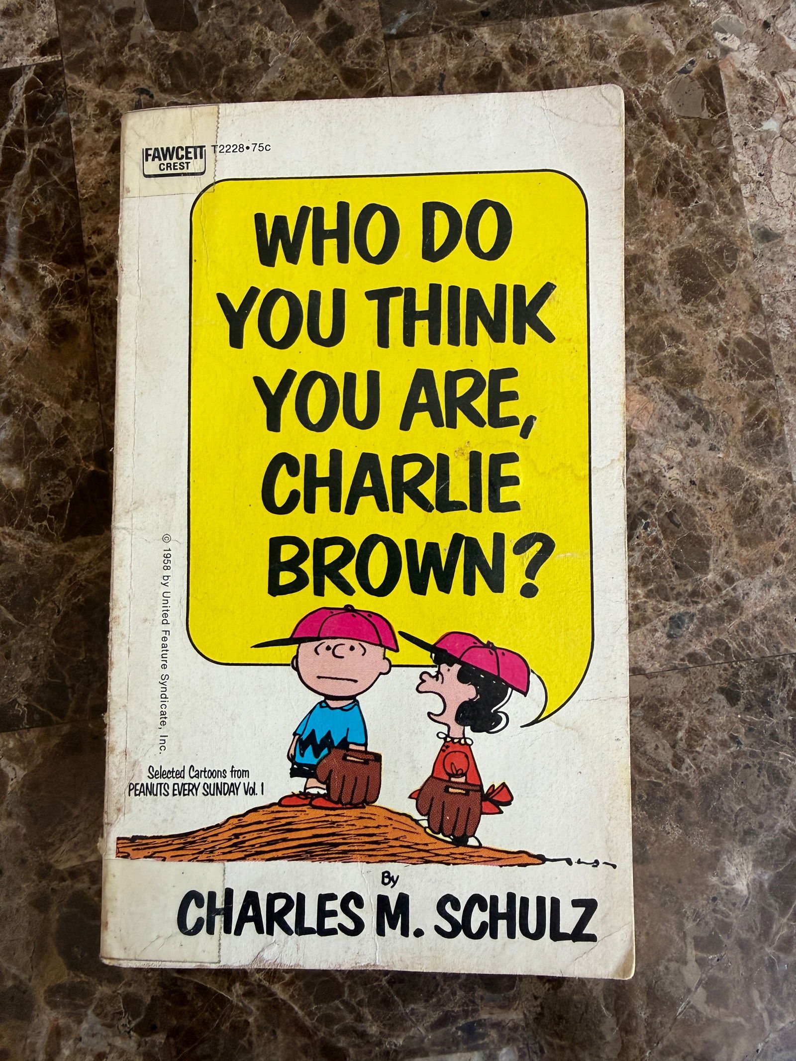 Charles Schulz Signed Book with Sketch (1 of 4)